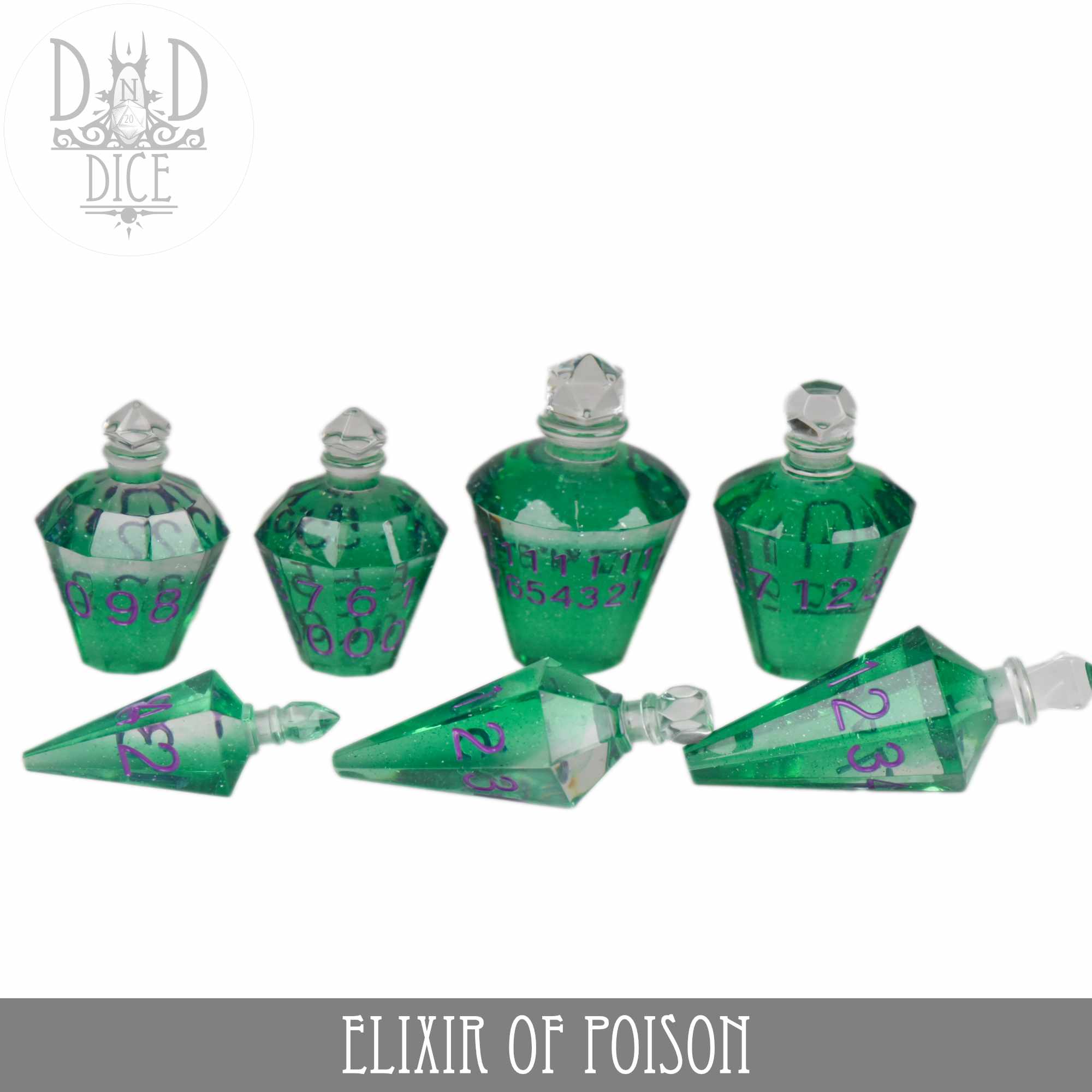 Elixir of Poison Handmade Dice Set - Image 3