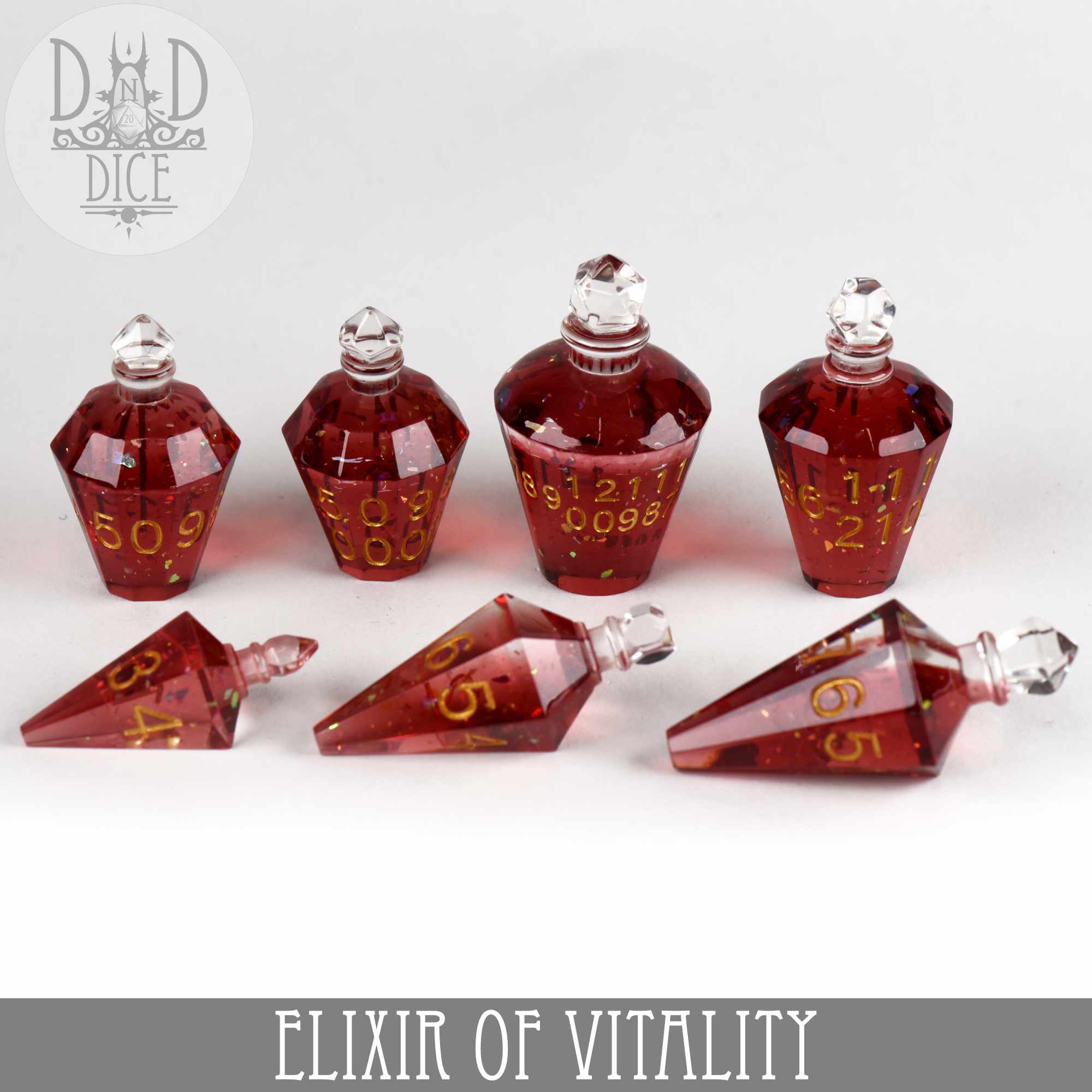 Elixir of Vitality Handmade Dice Set - Image 2