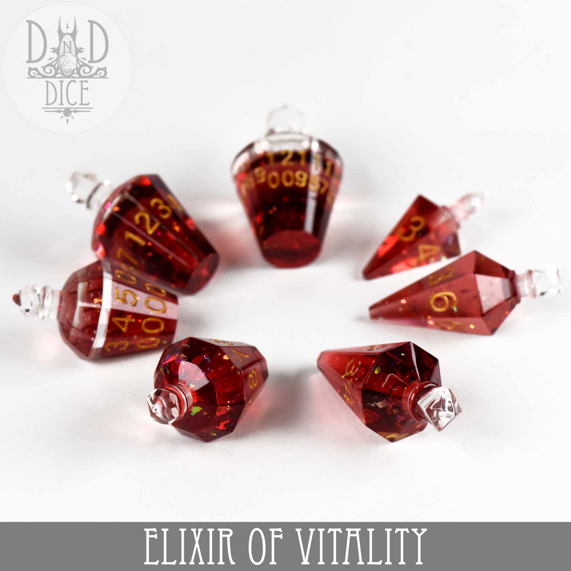 Elixir of Vitality Handmade Dice Set - Image 3