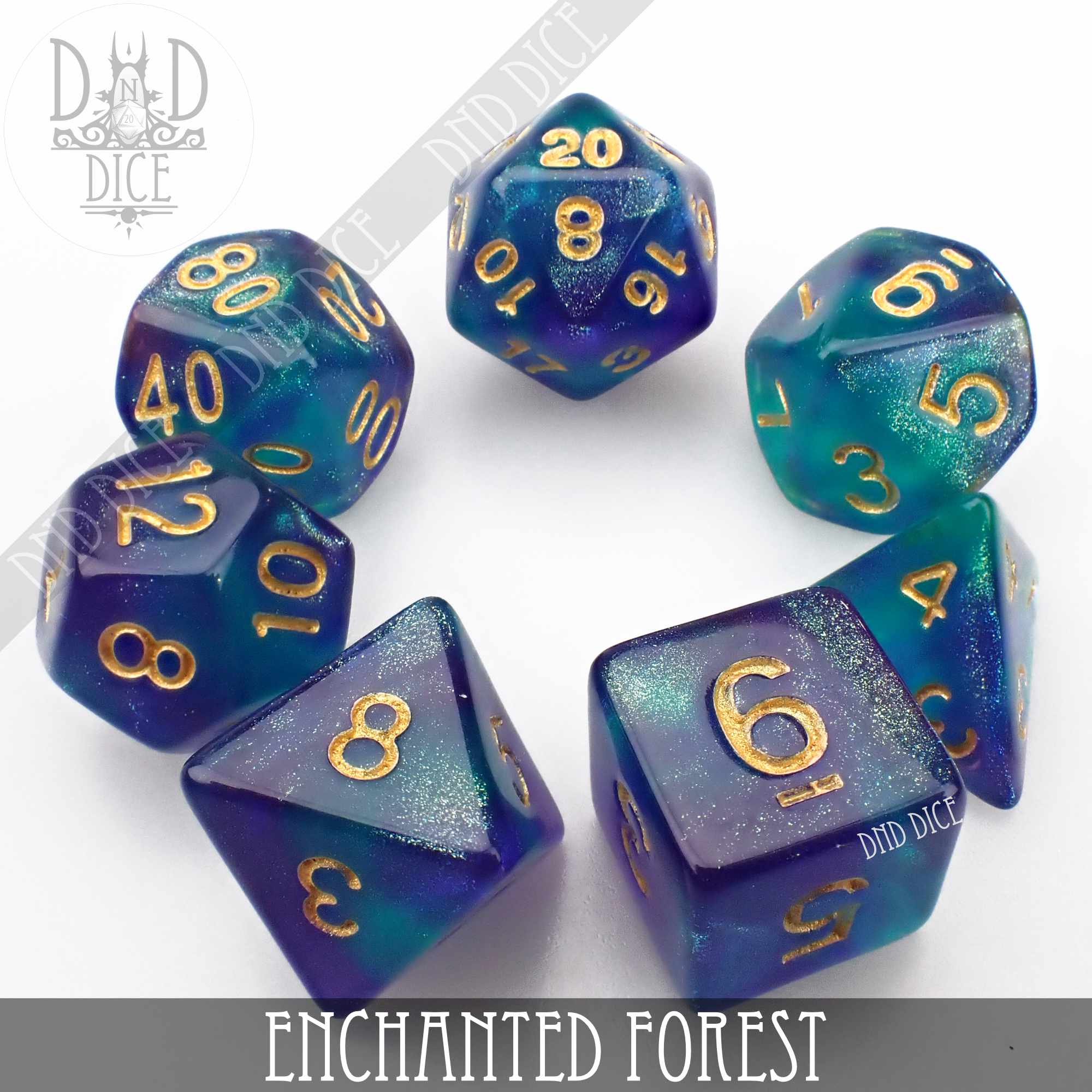 Enchanted Forest Dice Set - Image 3