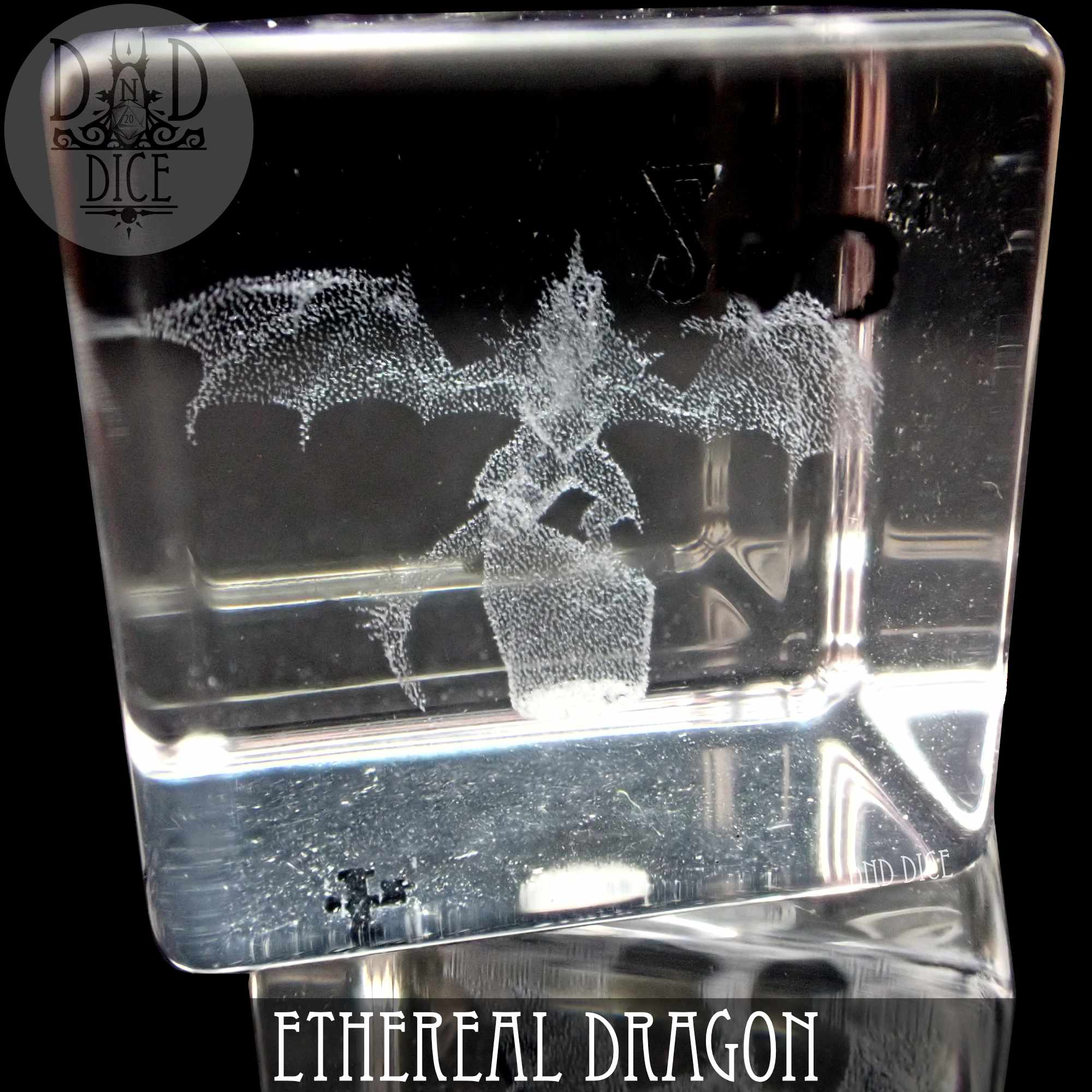 Ethereal Dragon Glass Dice Set (Gift Box) - Image 5
