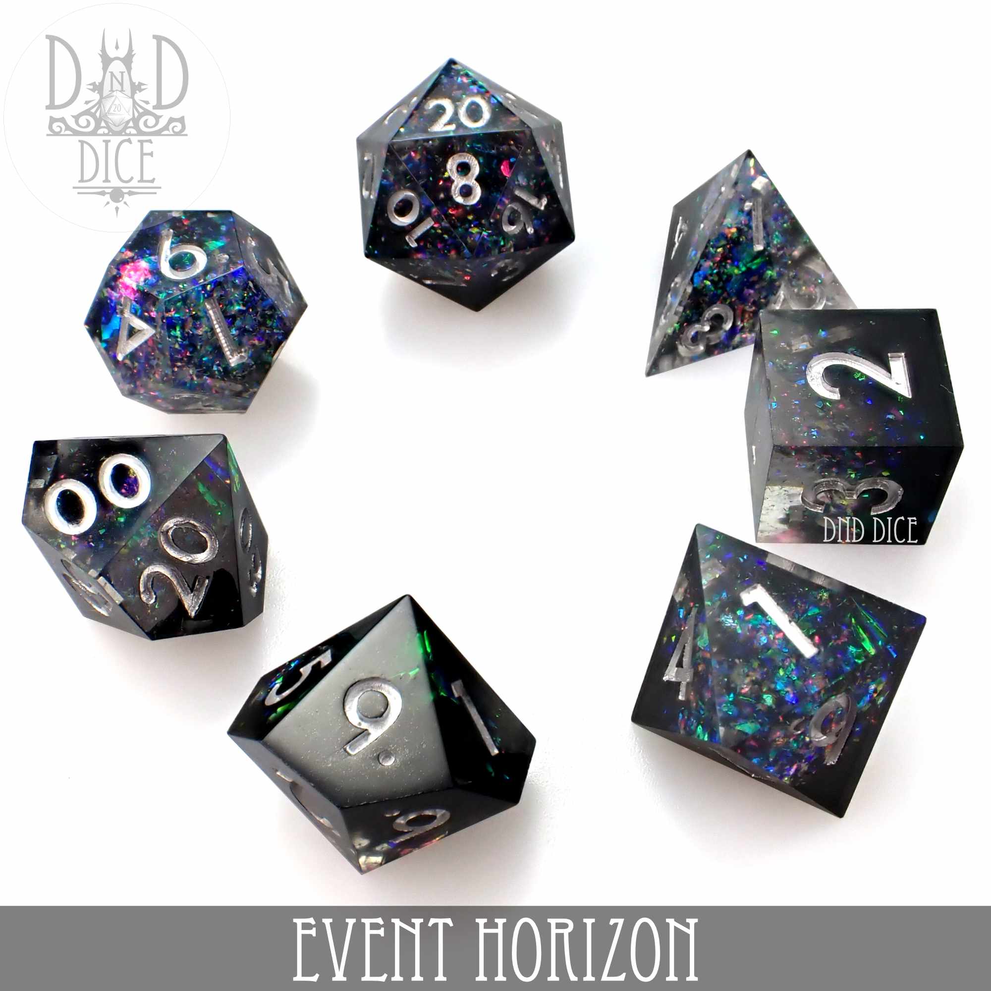Event Horizon Handmade Dice Set - Image 3