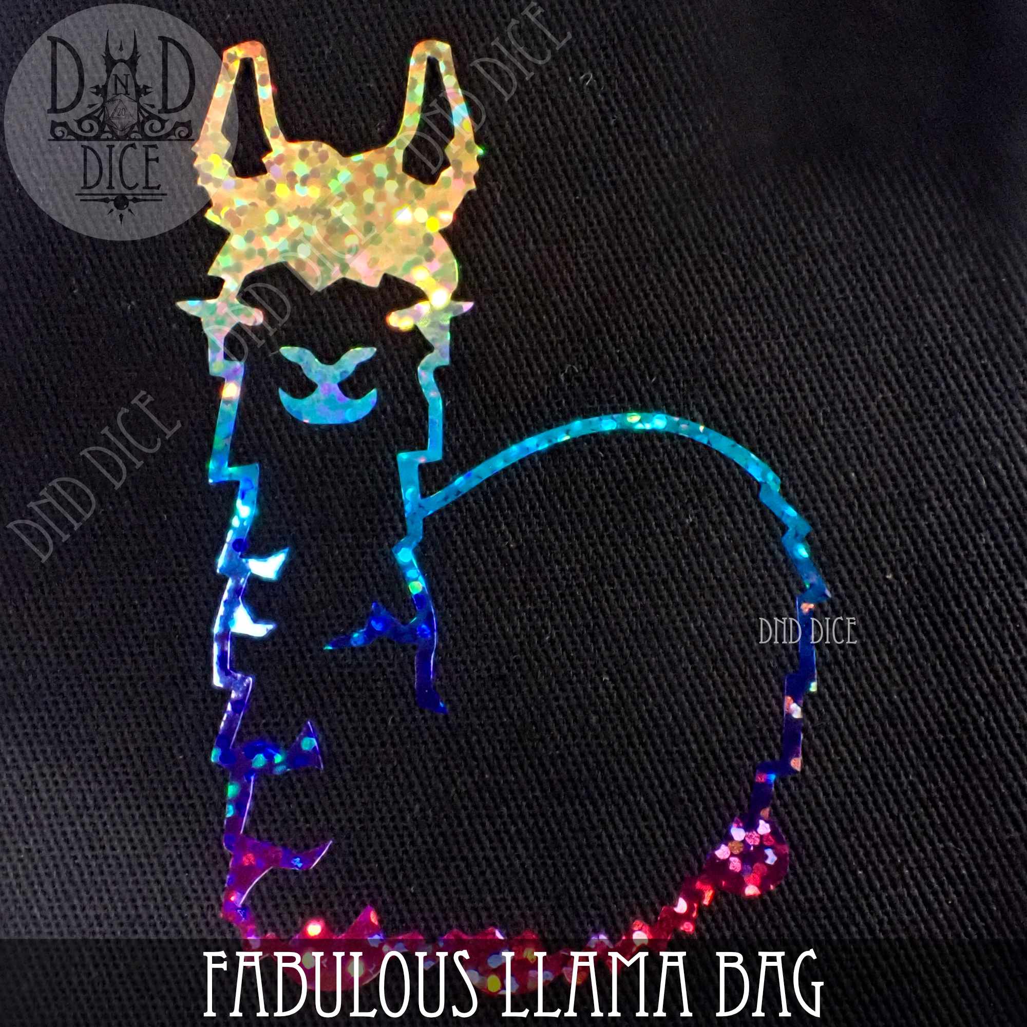 Fabulous Llama Dice Bag - Image 3