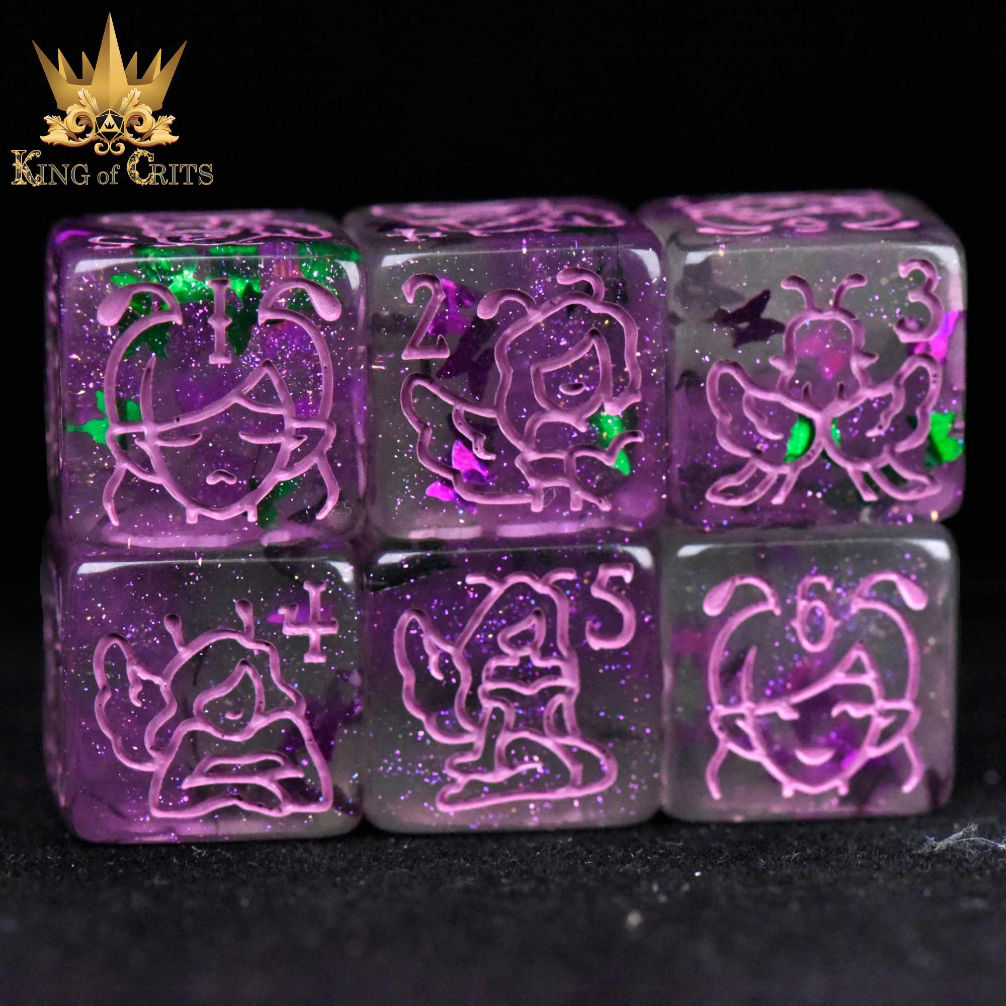 Fairy Flight 11 Dice Set - Image 5