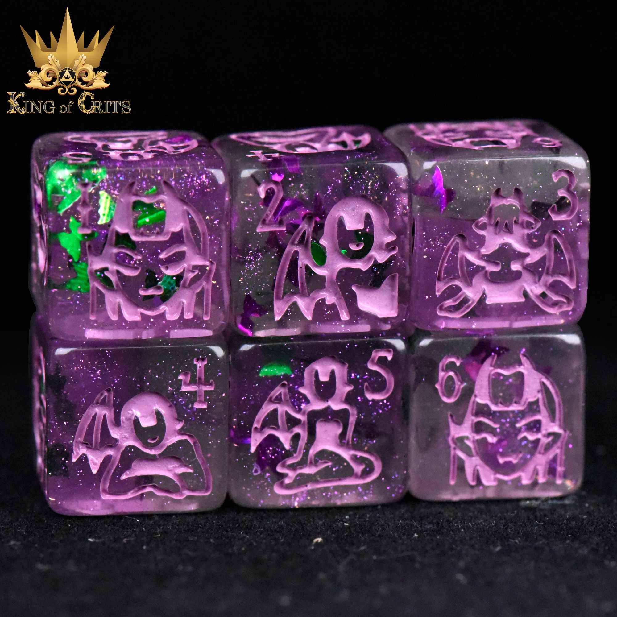 Fairy Flight 11 Dice Set - Image 6