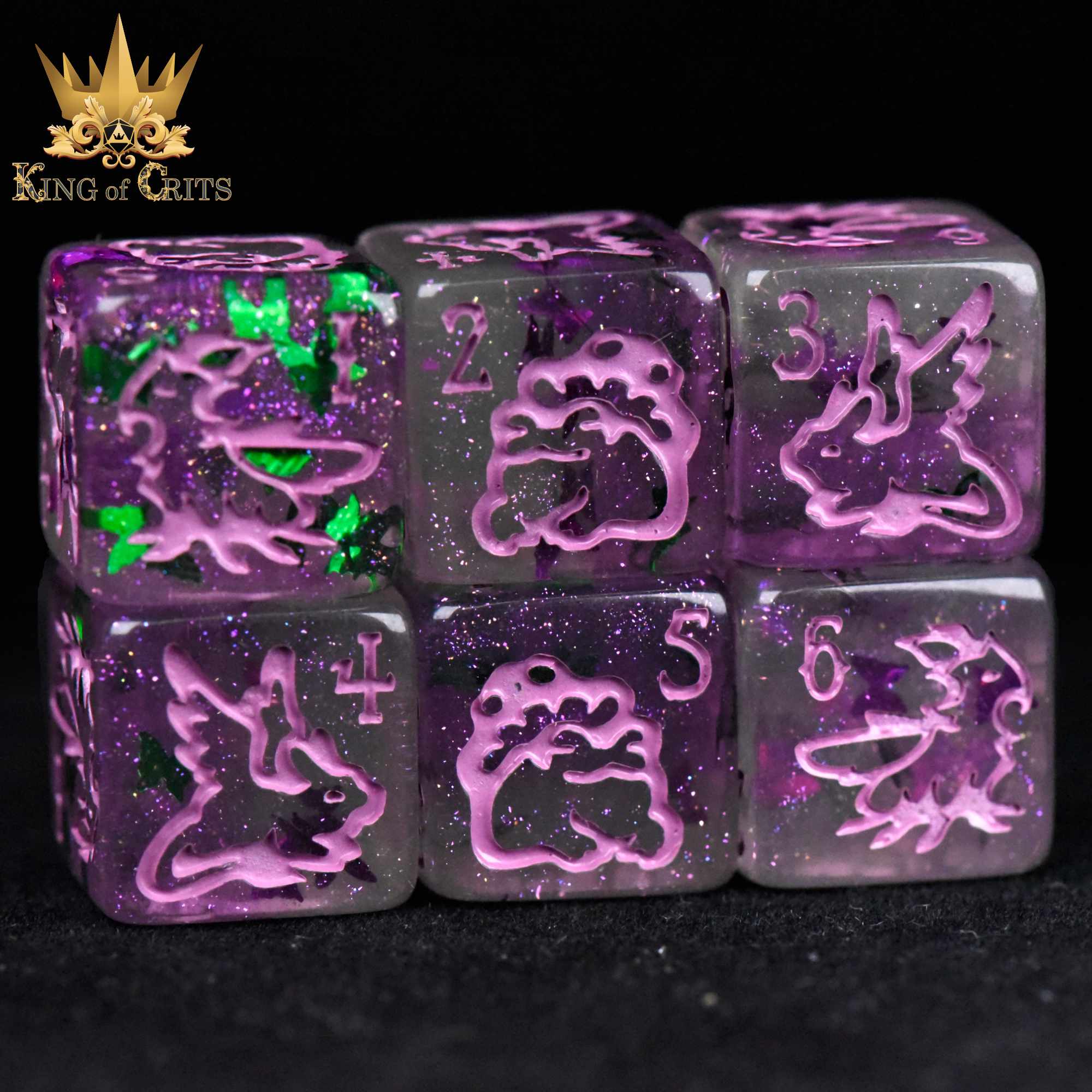 Fairy Flight 11 Dice Set - Image 7