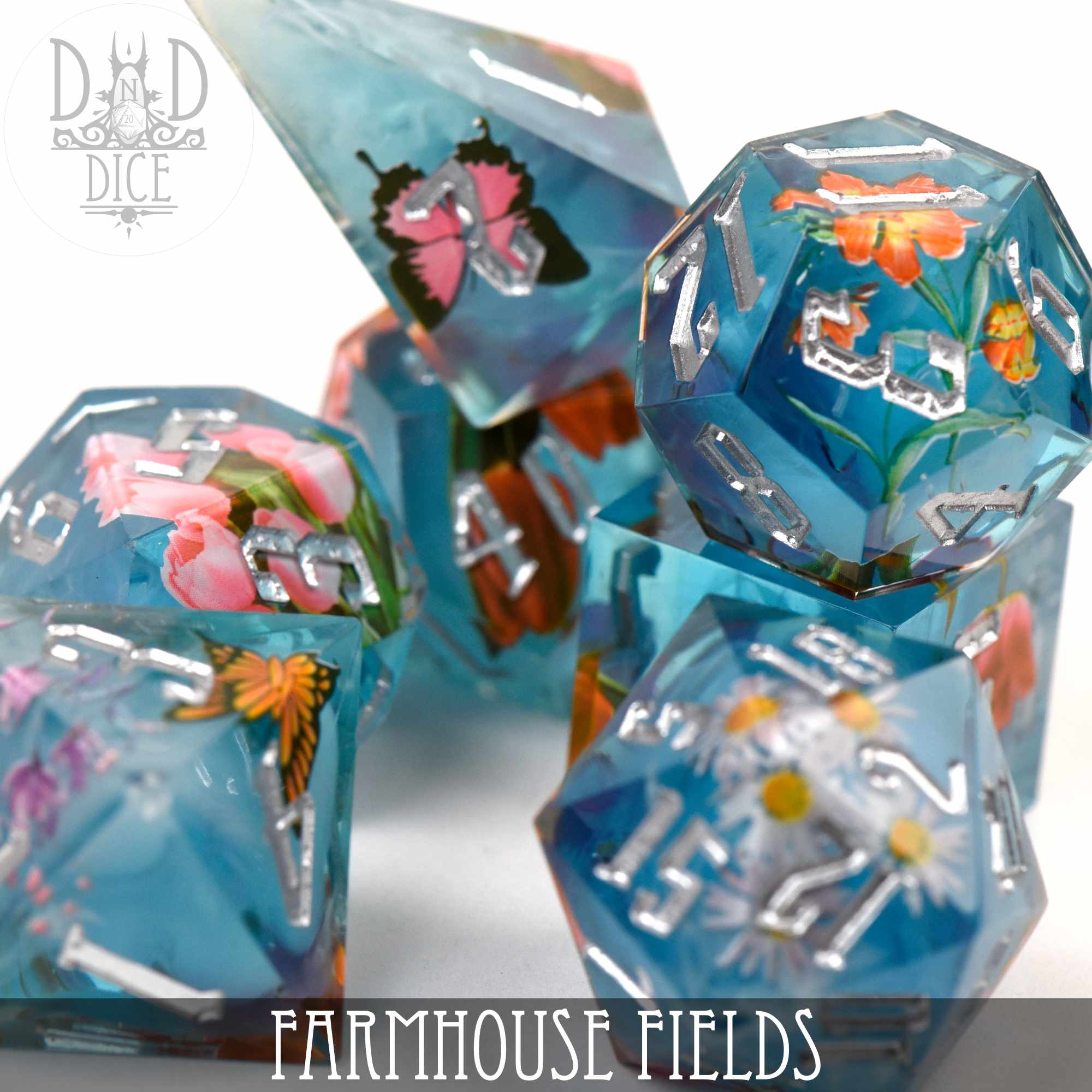 Farmhouse Fields Handmade Dice Set - Image 2