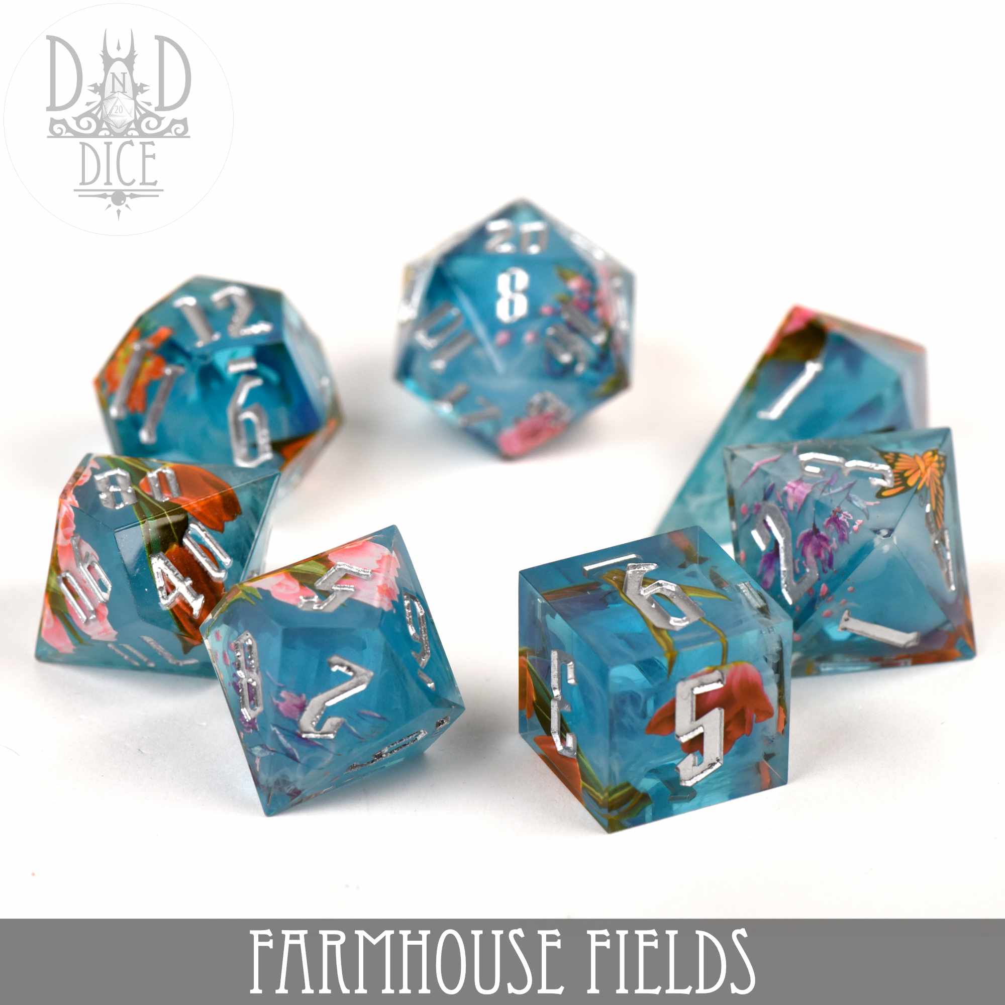 Farmhouse Fields Handmade Dice Set - Image 3
