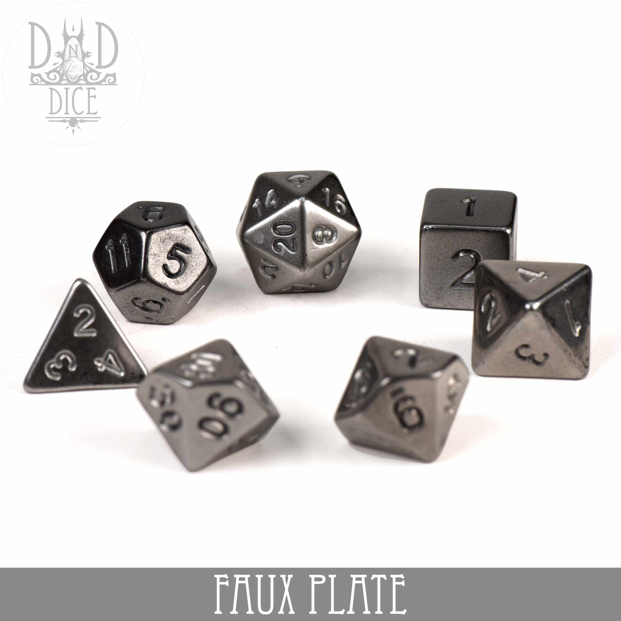 Faux Plate Dice Set - Image 3