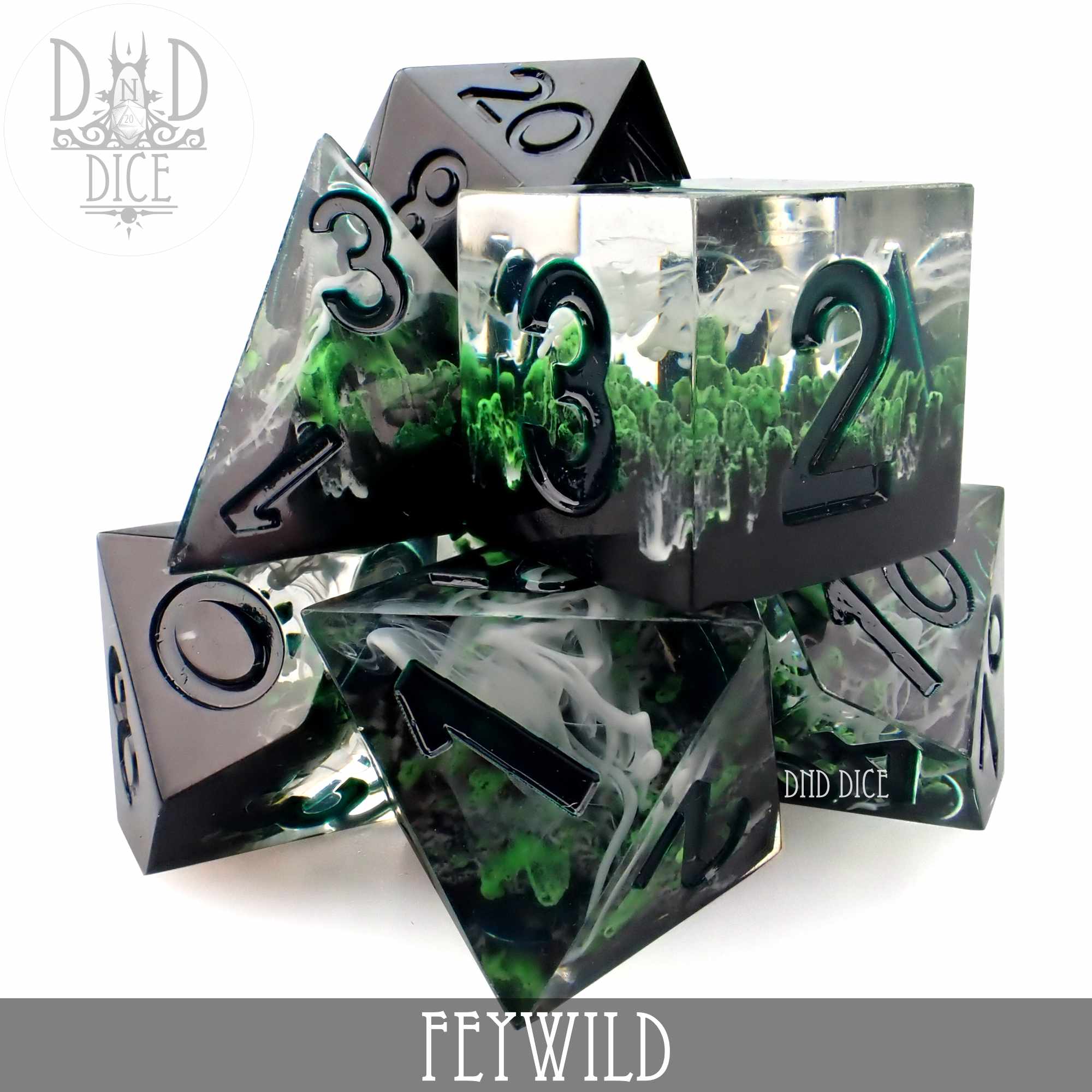 Feywild Handmade Dice Set - Image 2