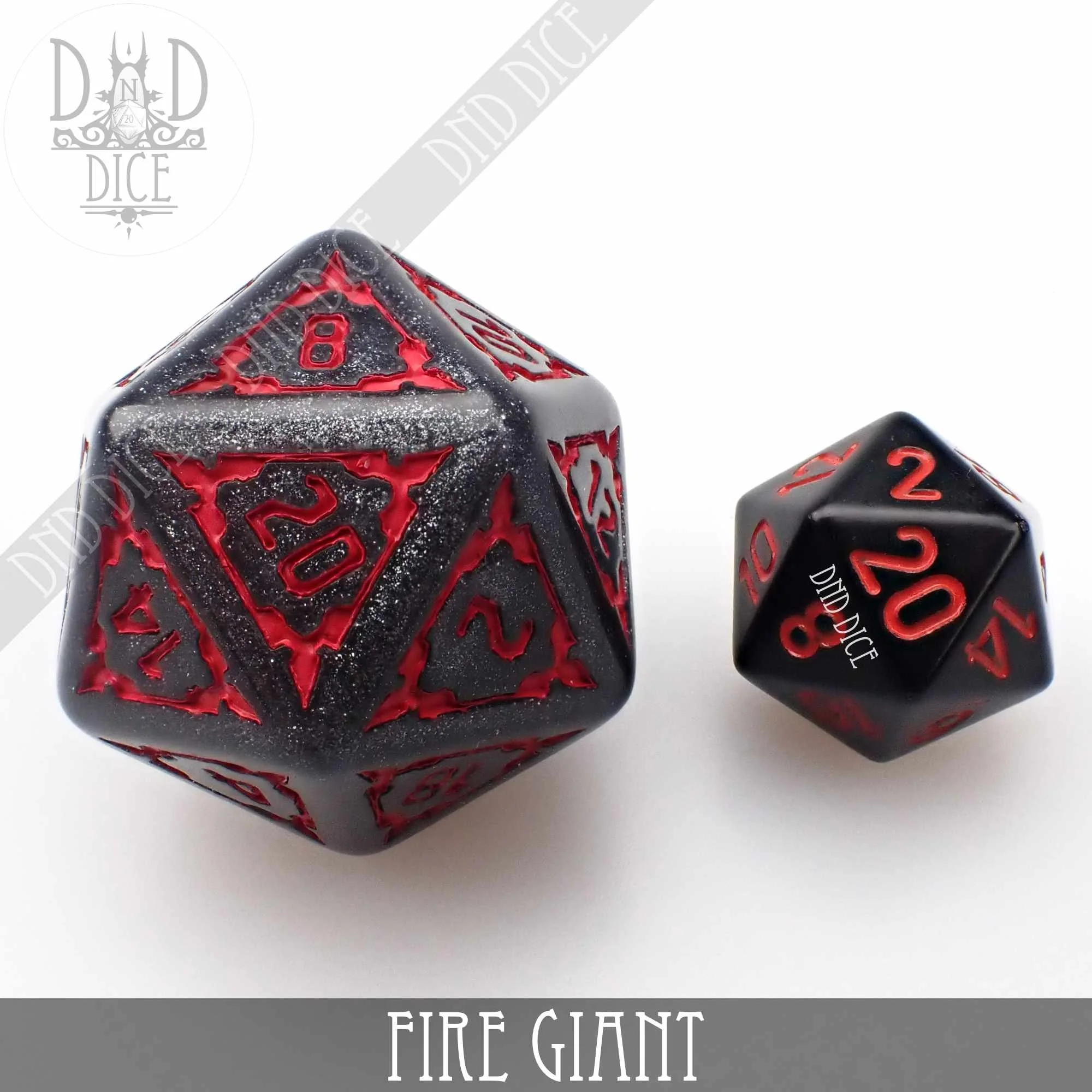 Fire Giant Dice Set (Oversize) - Image 4