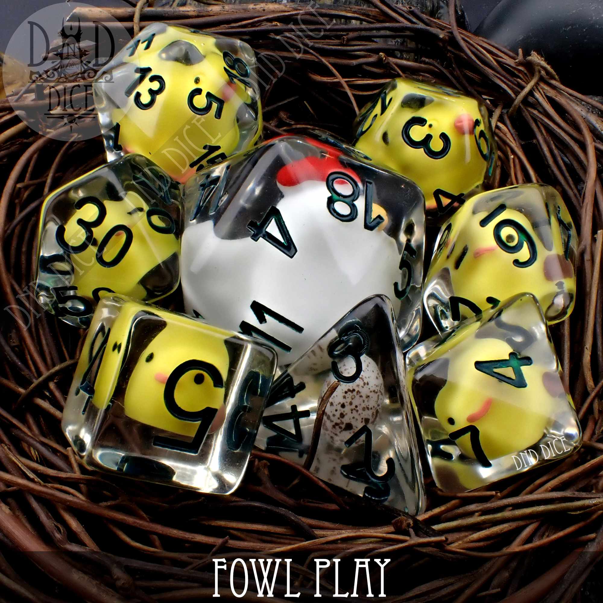 Fowl Play 8 Dice Set - Image 3