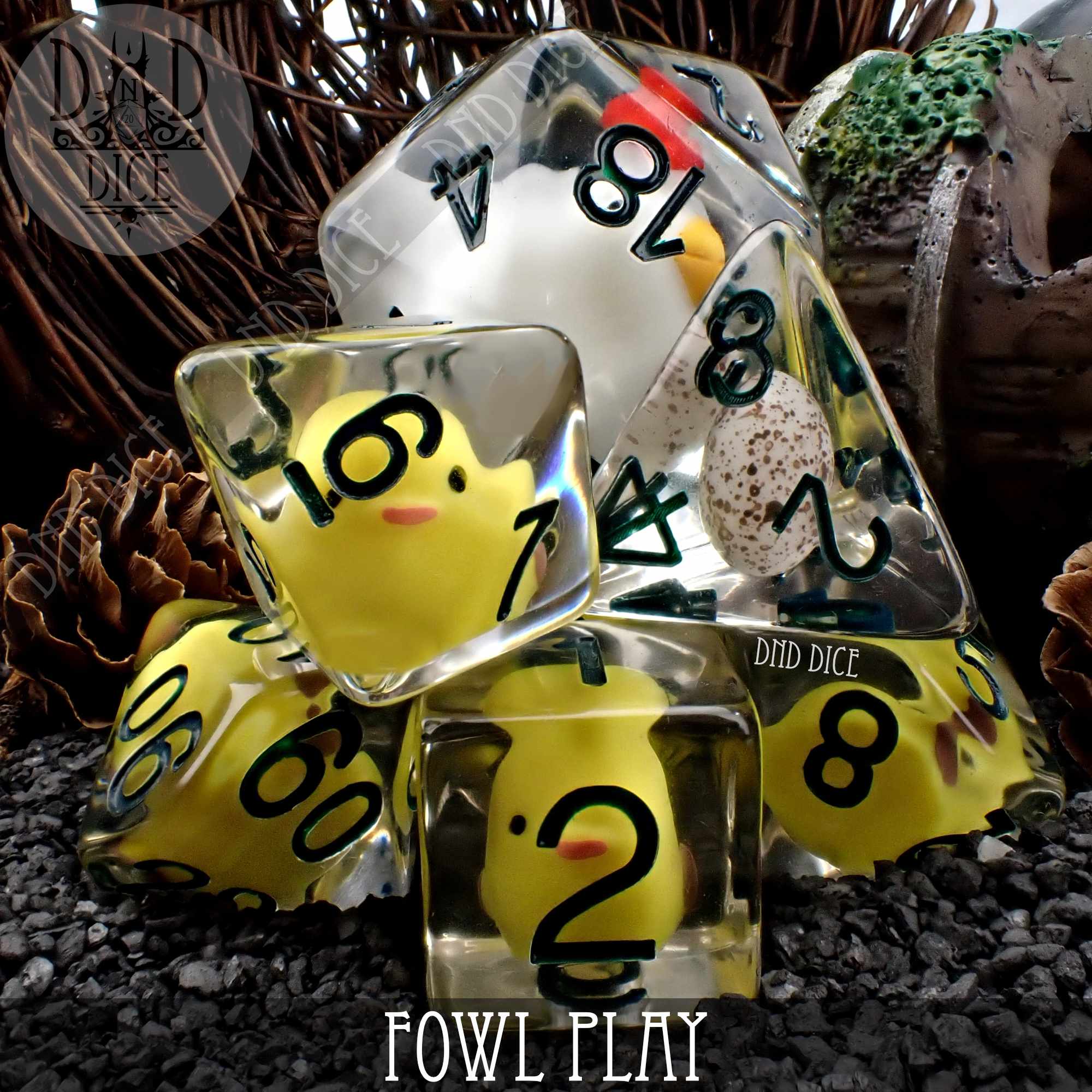 Fowl Play 8 Dice Set - Image 4