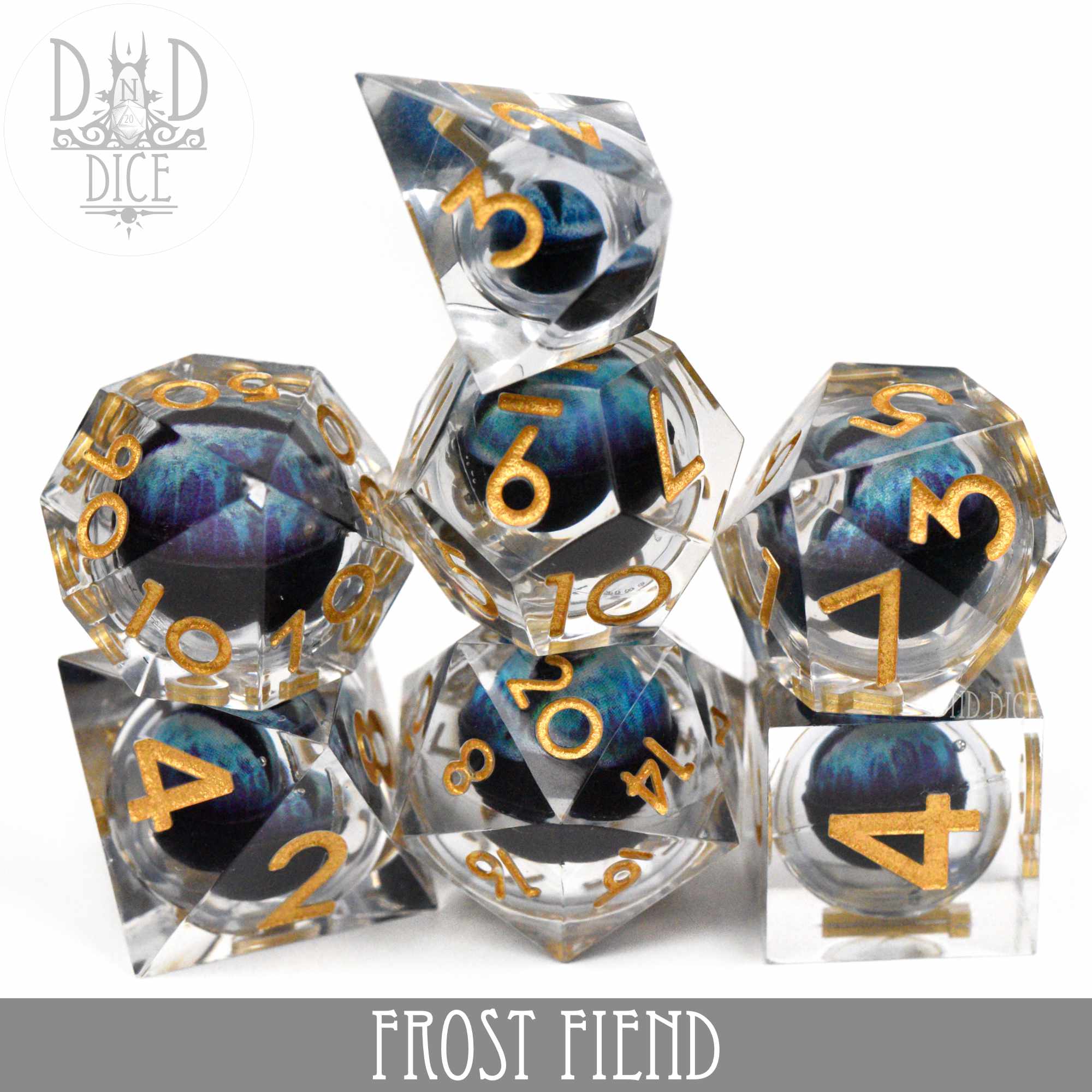 Frost Fiend Liquid Core Dice Set - Image 2