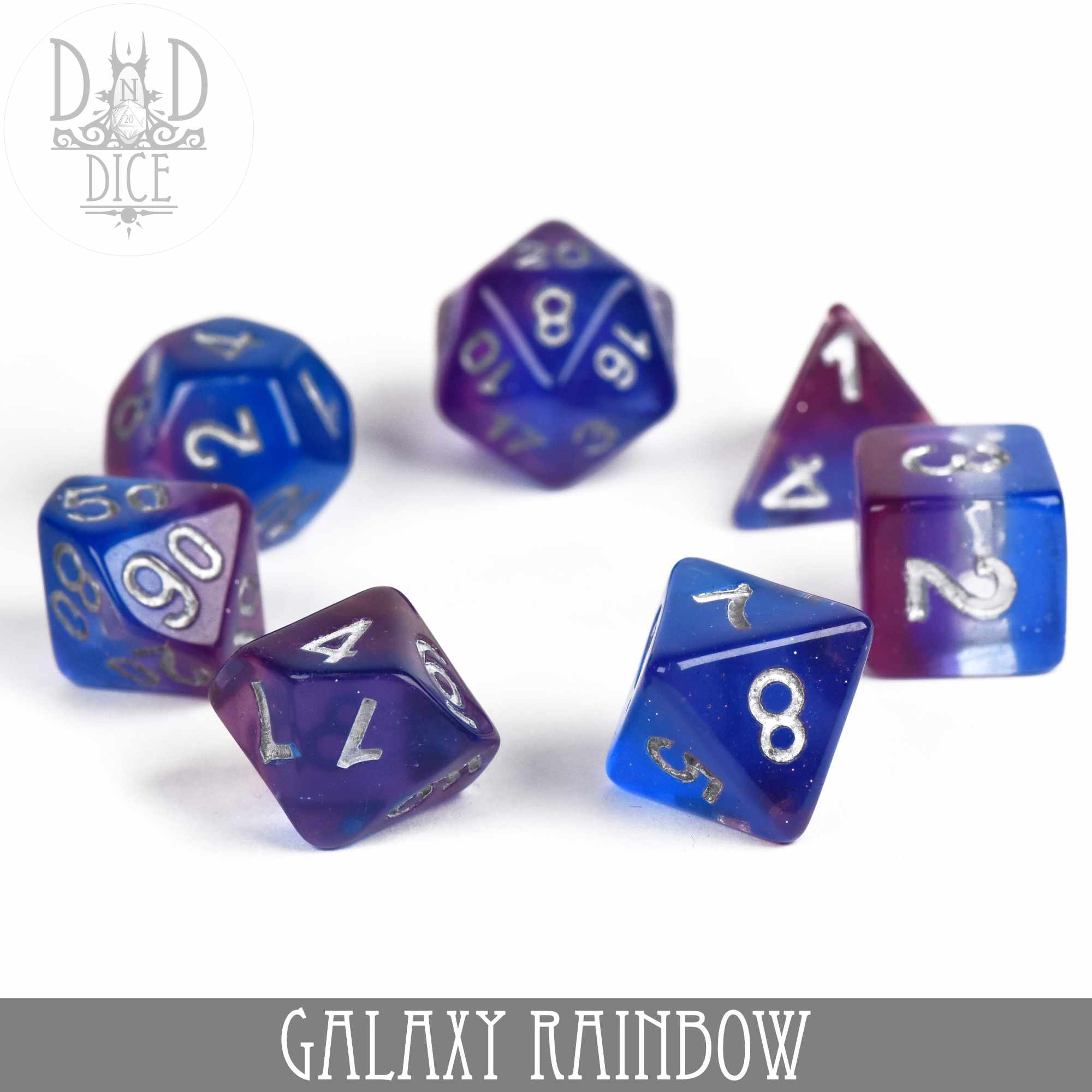 Galaxy Rainbow Dice Set - Image 3