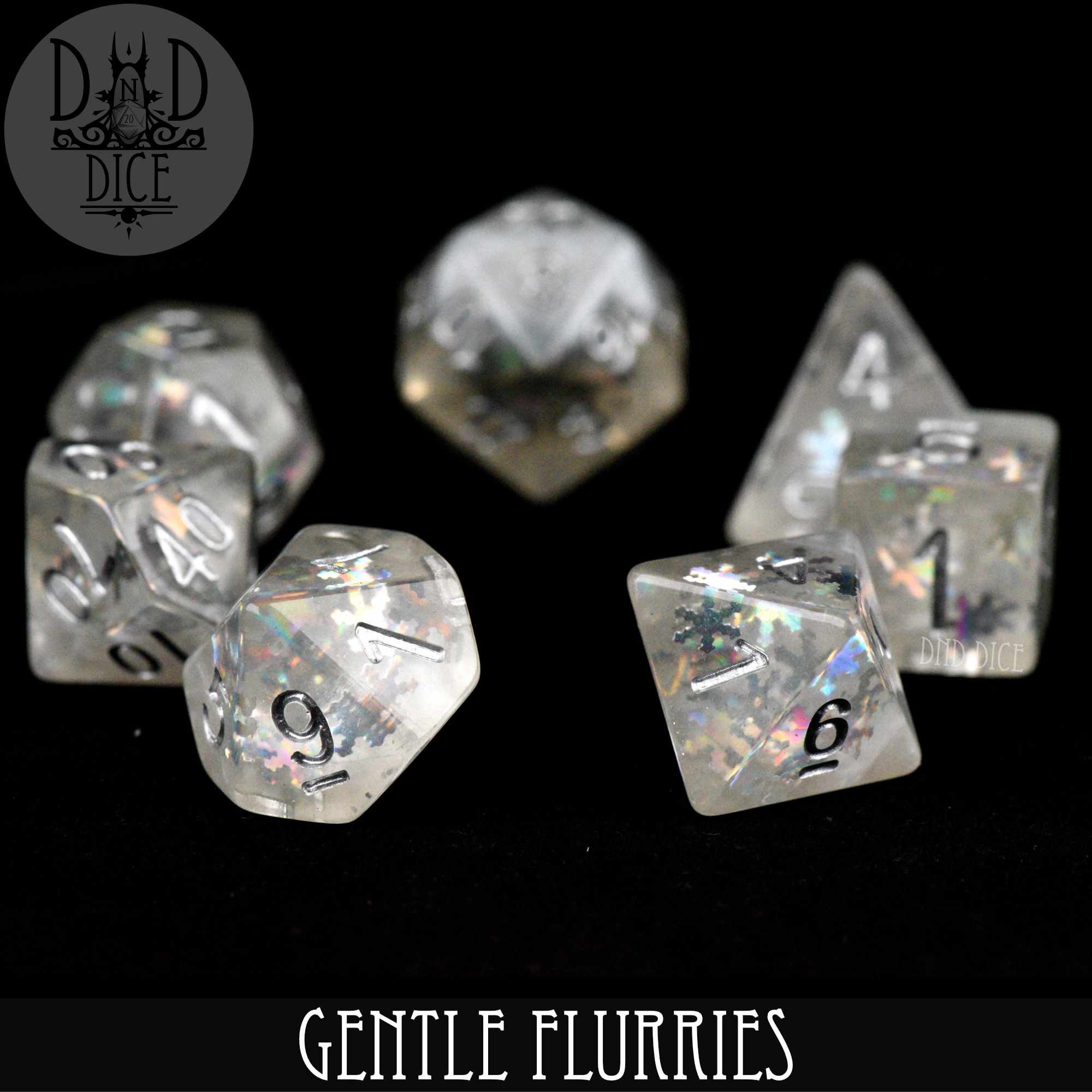 Gentle Flurries Dice Set - Image 3