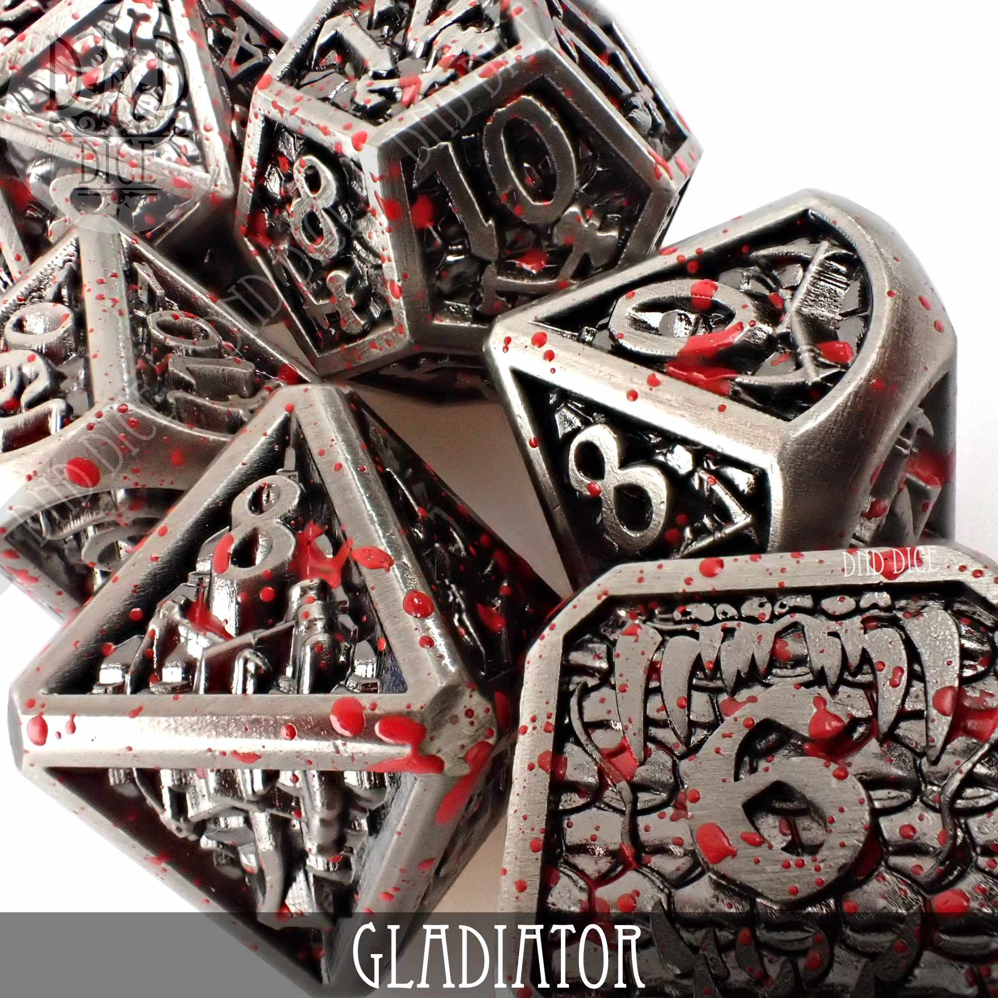 Gladiator Metal Dice Set - Image 2