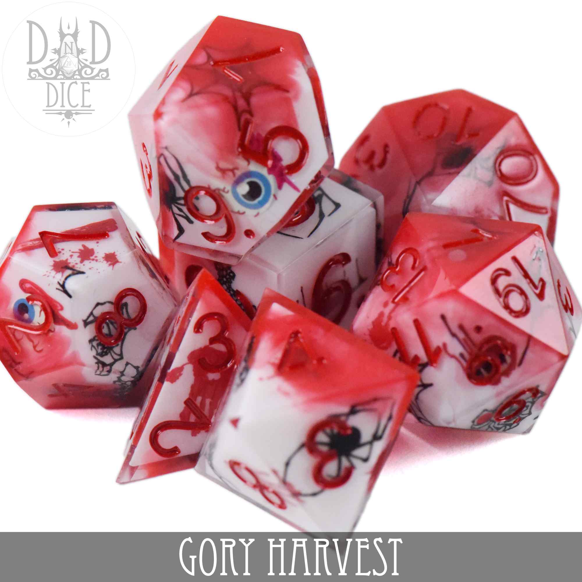 Gory Harvest Handmade Dice Set - Image 2