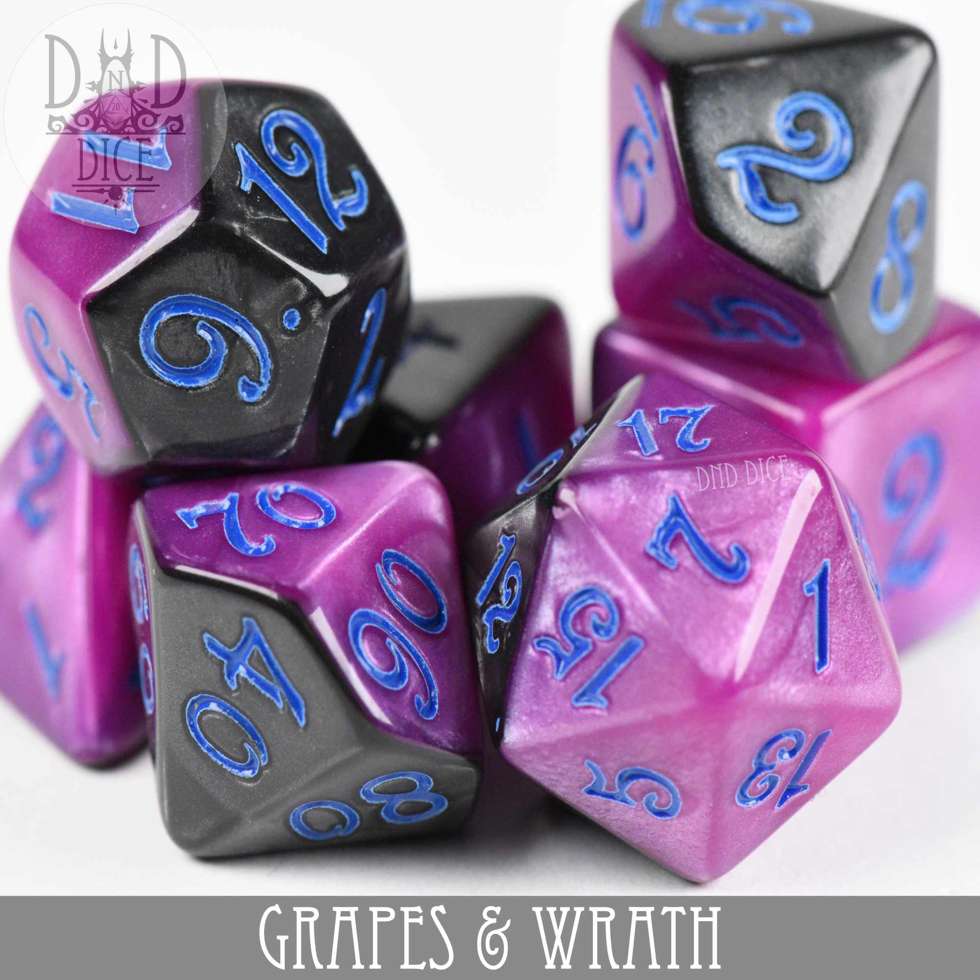 Grapes & Wrath Dice Set - Image 2