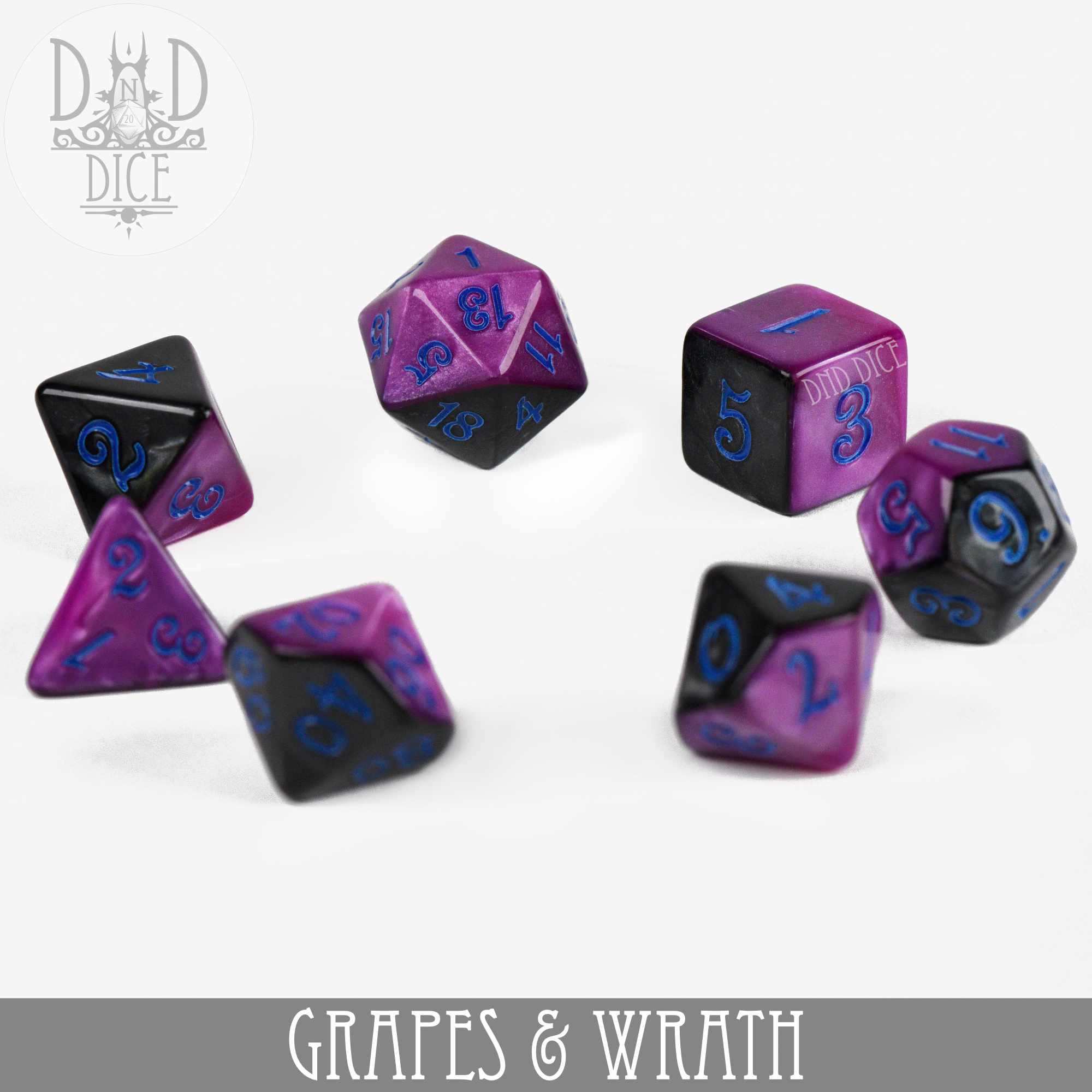 Grapes & Wrath Dice Set - Image 3