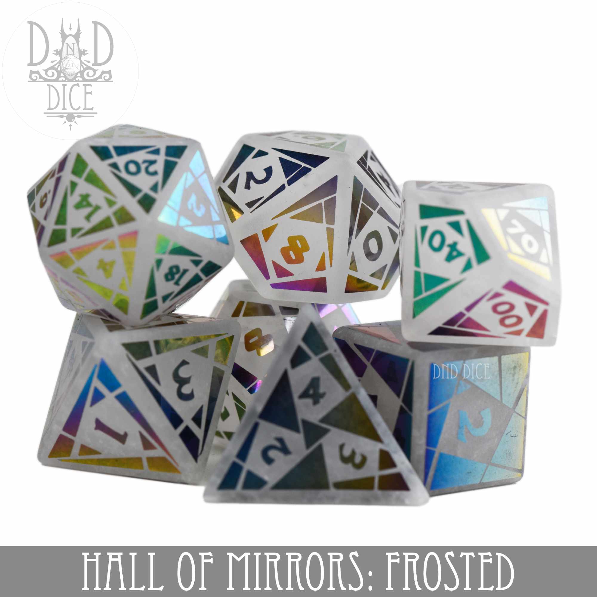 Hall of Mirrors: Frosted Dice Set (Gift Box) - Image 2