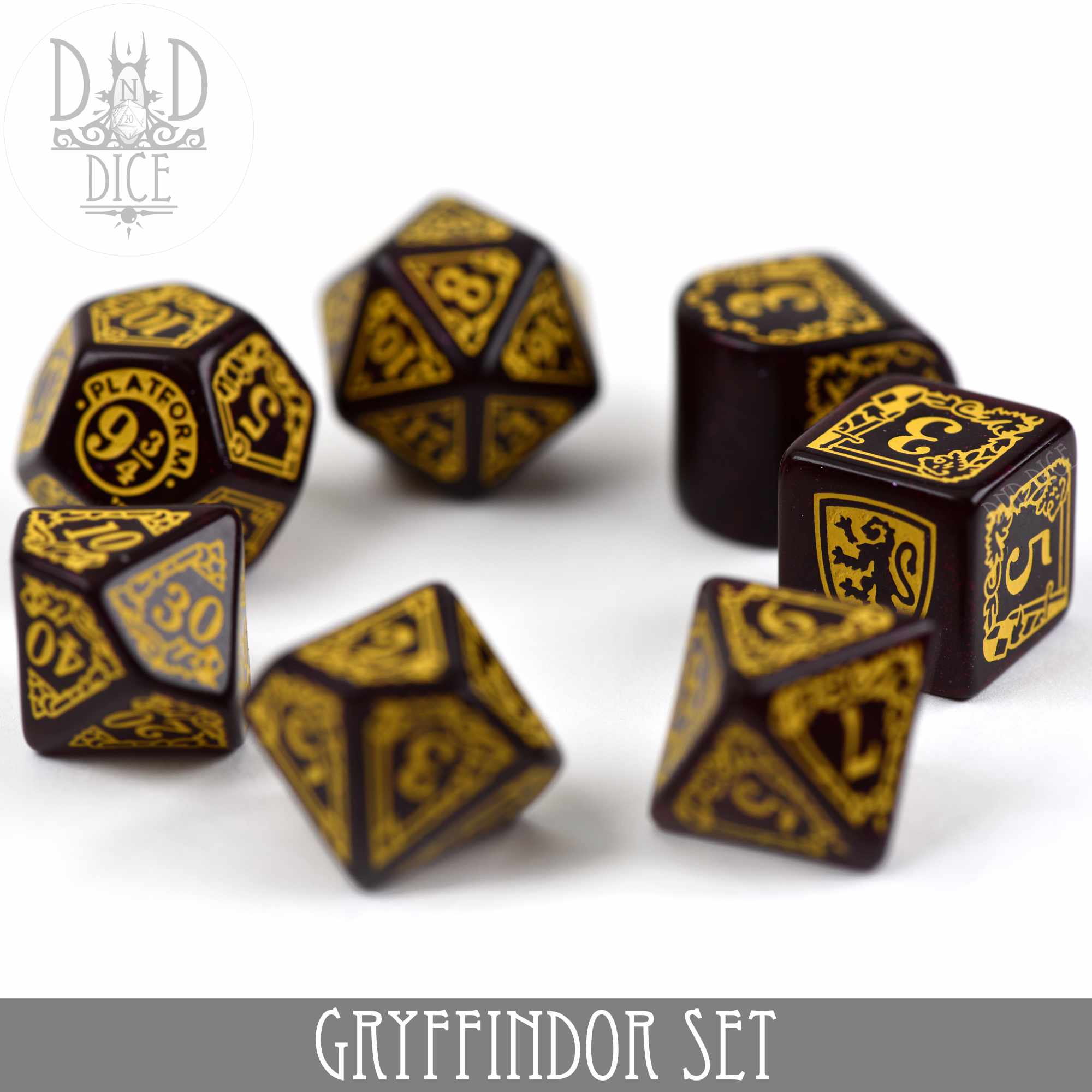 Harry Potter - Gryffindor Dice Set - Image 3