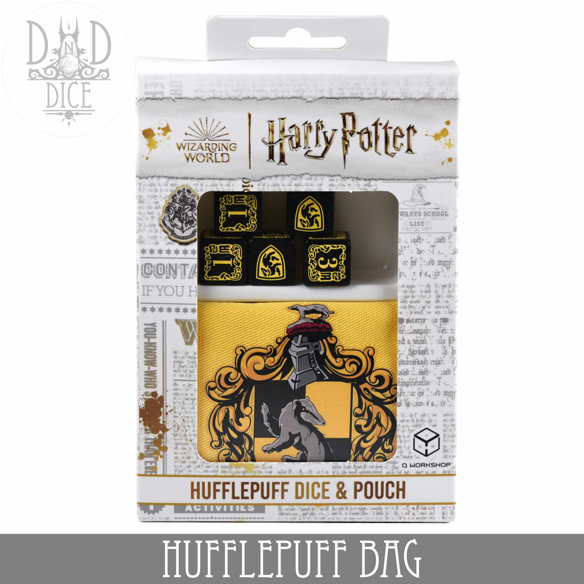 Harry Potter - Hufflepuff Dice Bag & 5D6 - Image 4