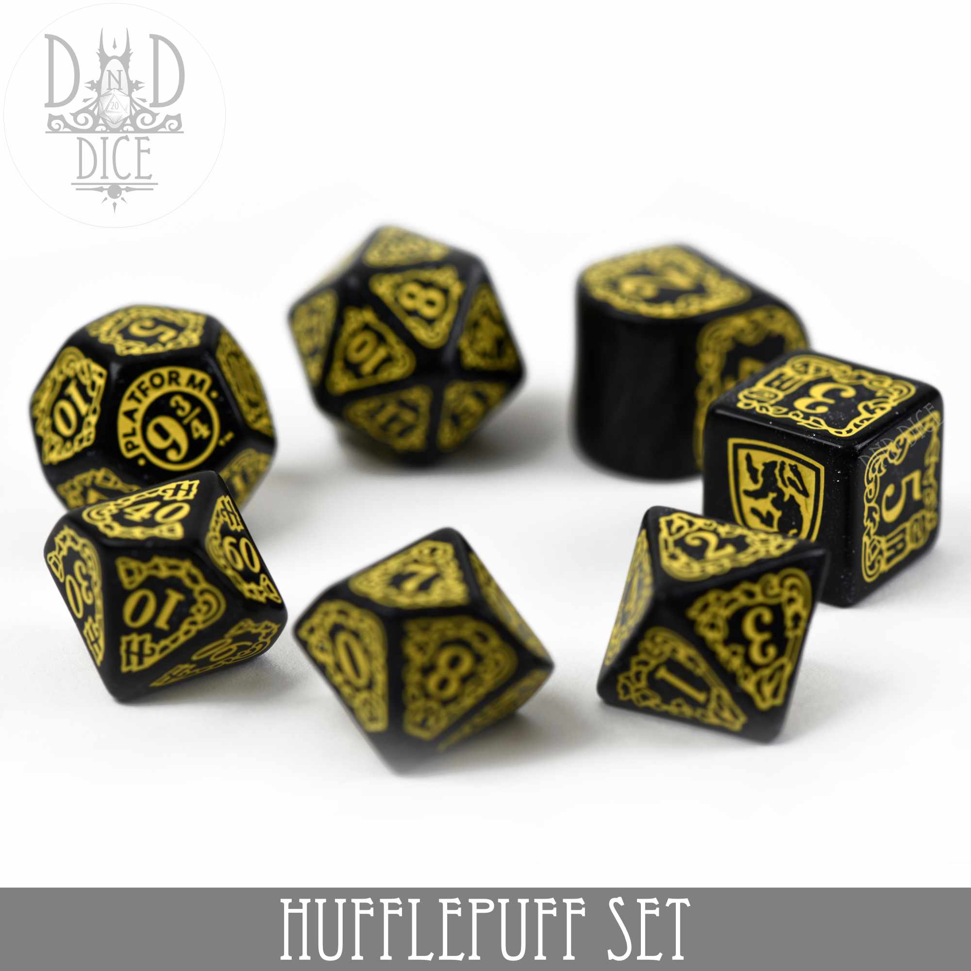 Harry Potter - Hufflepuff Dice Set - Image 3