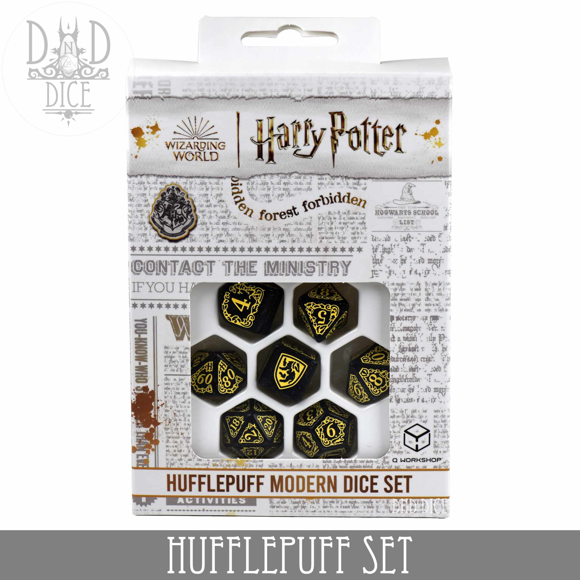 Harry Potter - Hufflepuff Dice Set - Image 4