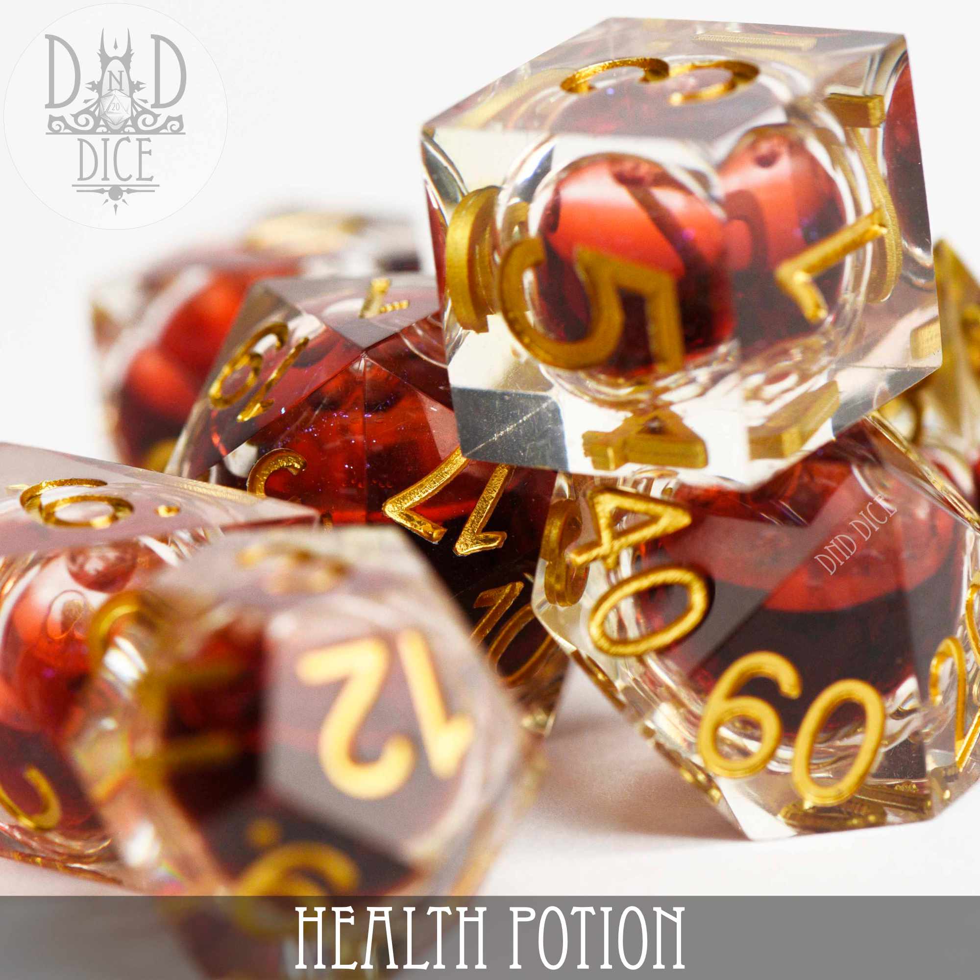 Health Potion Liquid Core Dice Set - Image 2