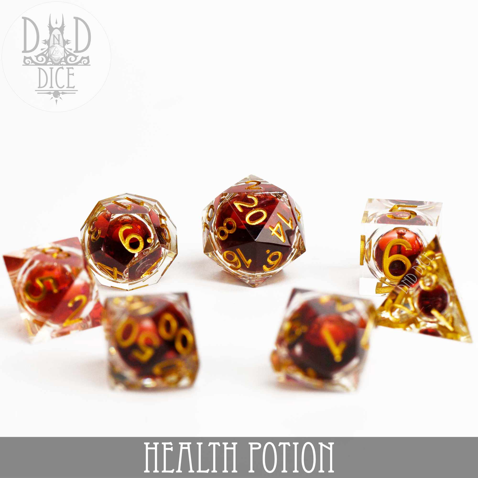 Health Potion Liquid Core Dice Set - Image 3