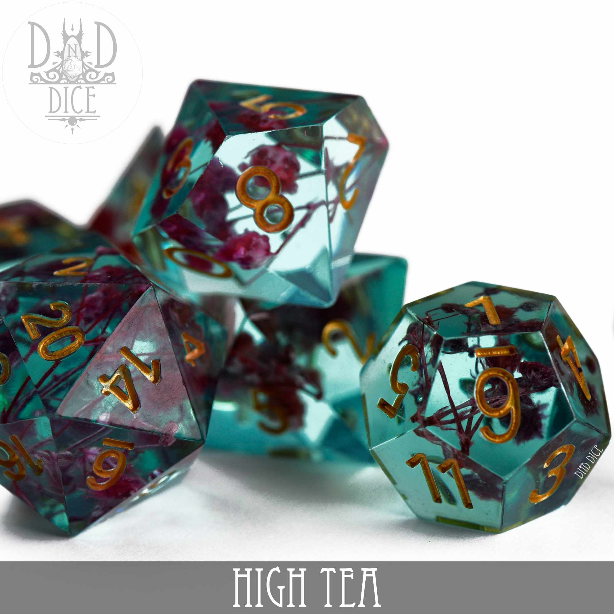 High Tea Handmade Dice Set - Image 4