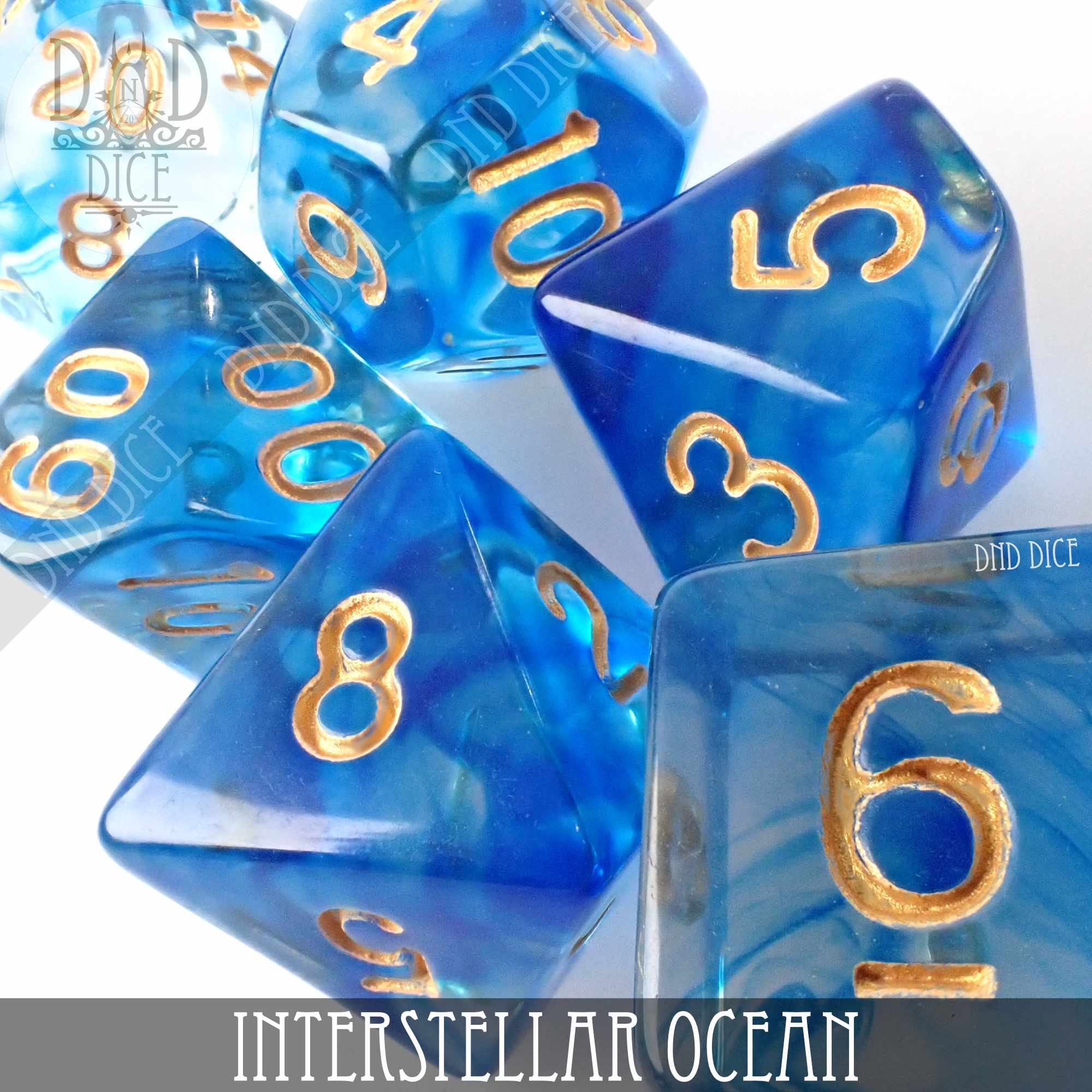 Interstellar Ocean Dice Set - Image 2