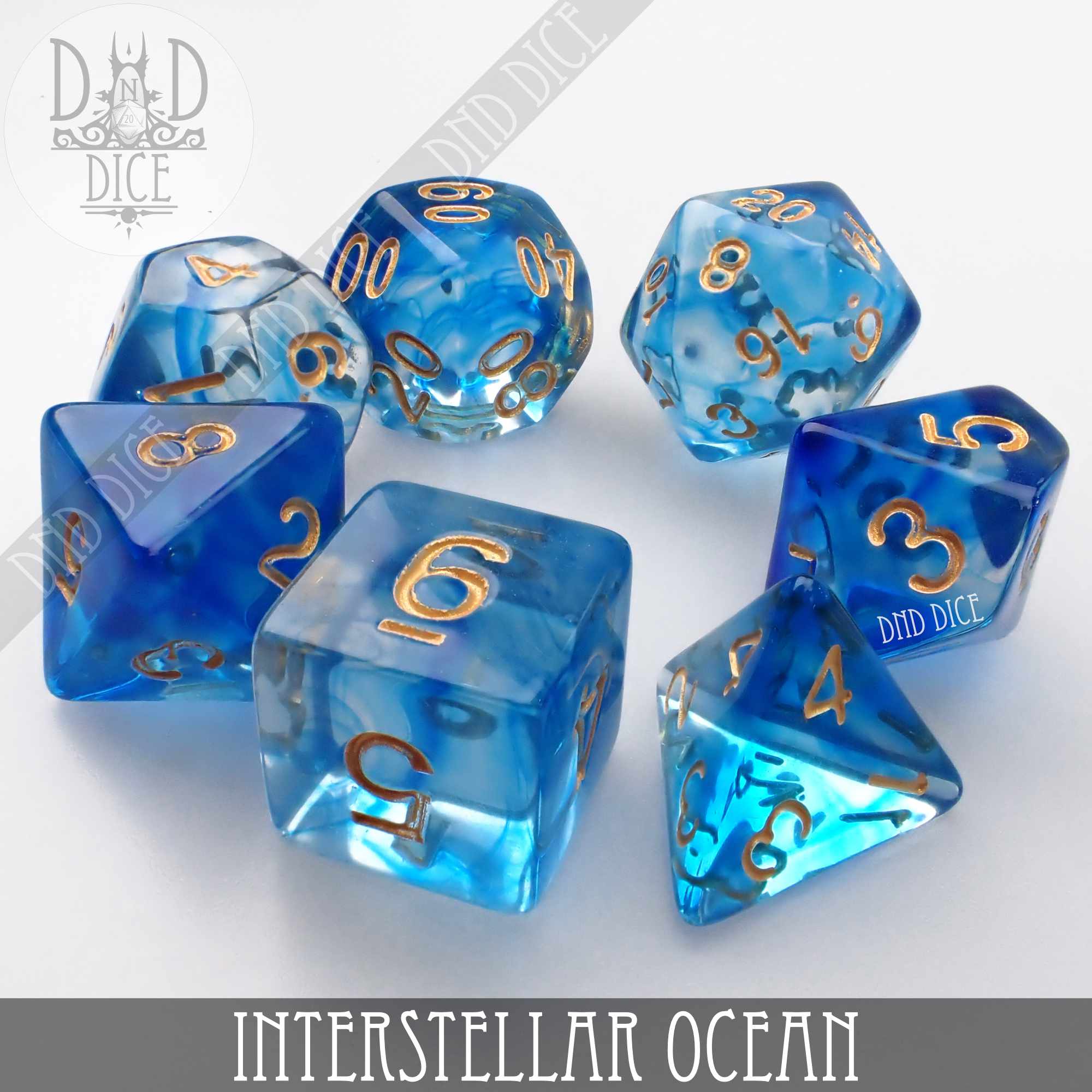 Interstellar Ocean Dice Set - Image 3