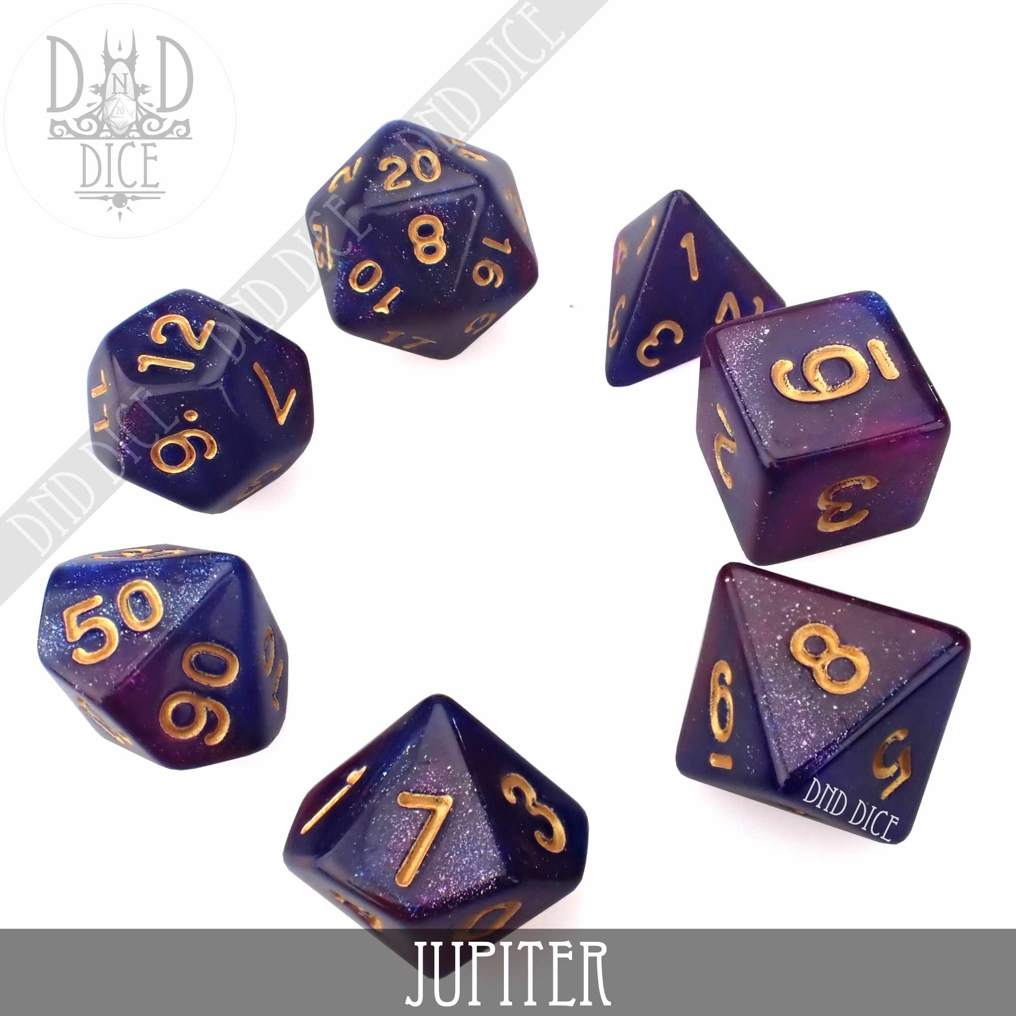 Jupiter Galaxy Dice Set - Image 3