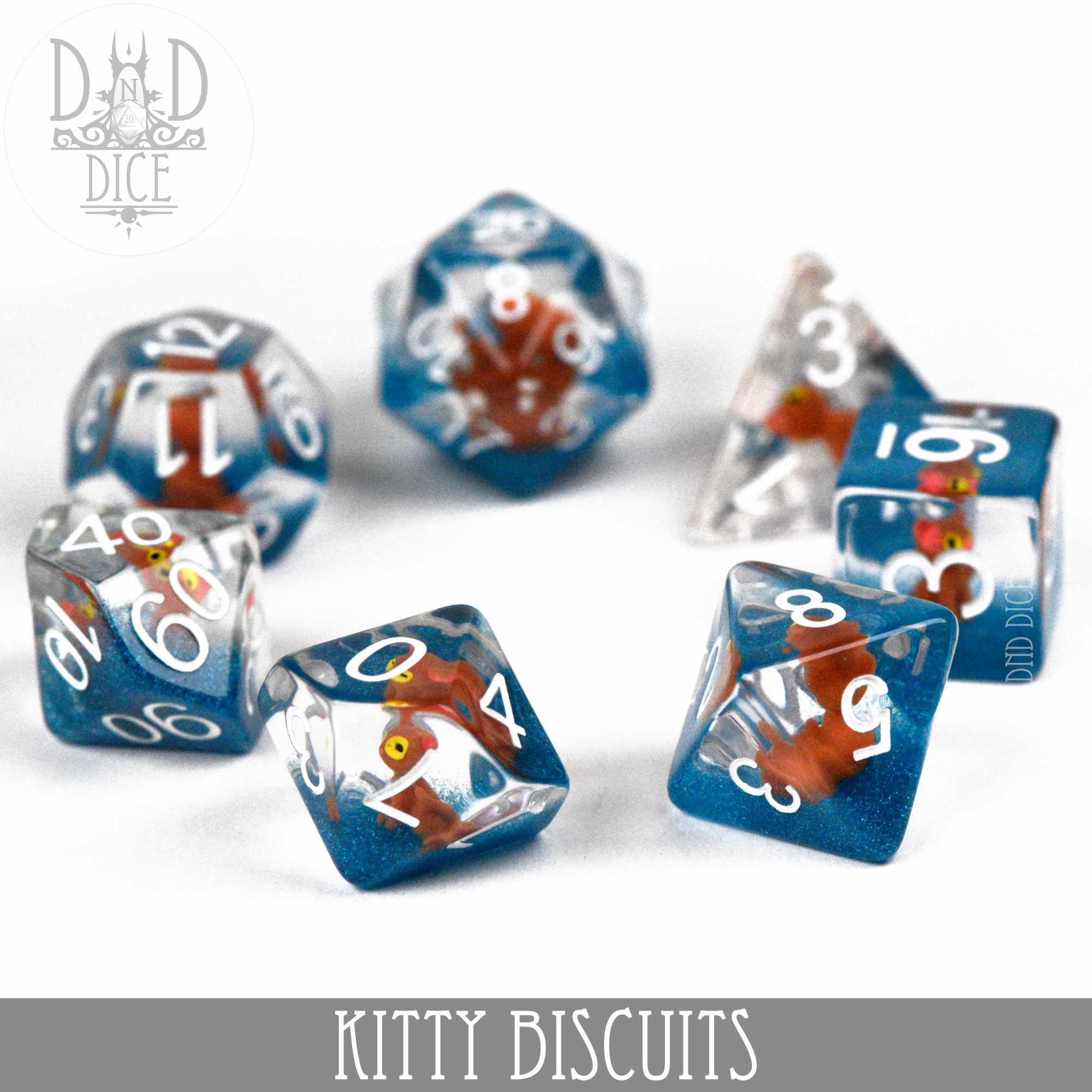 Kitty Biscuits Dice Set - Image 3