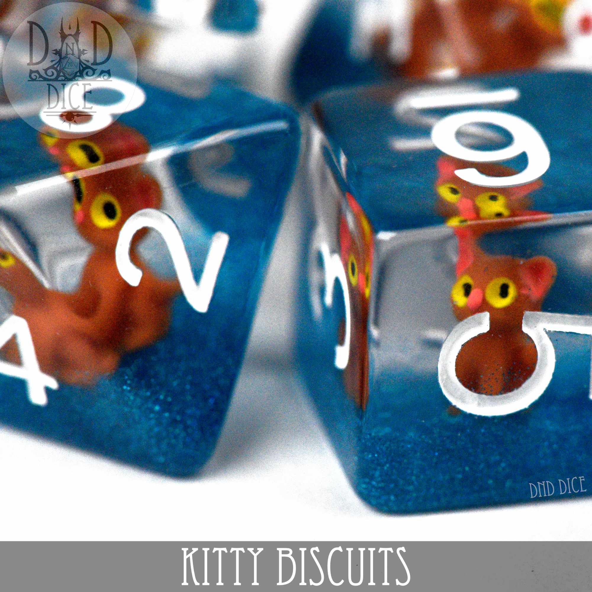 Kitty Biscuits Dice Set - Image 4