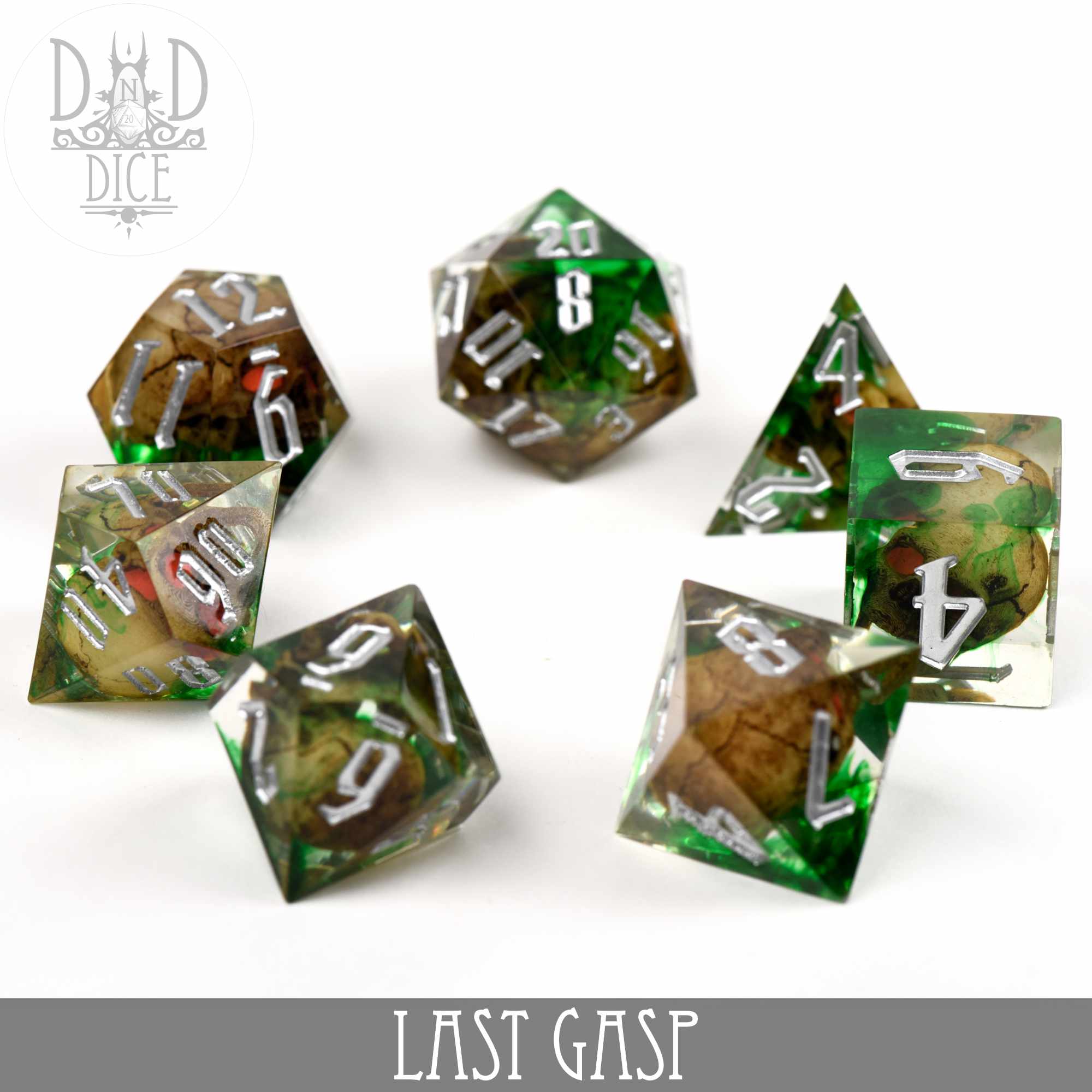 Last Gasp Handmade Dice Set - Image 3