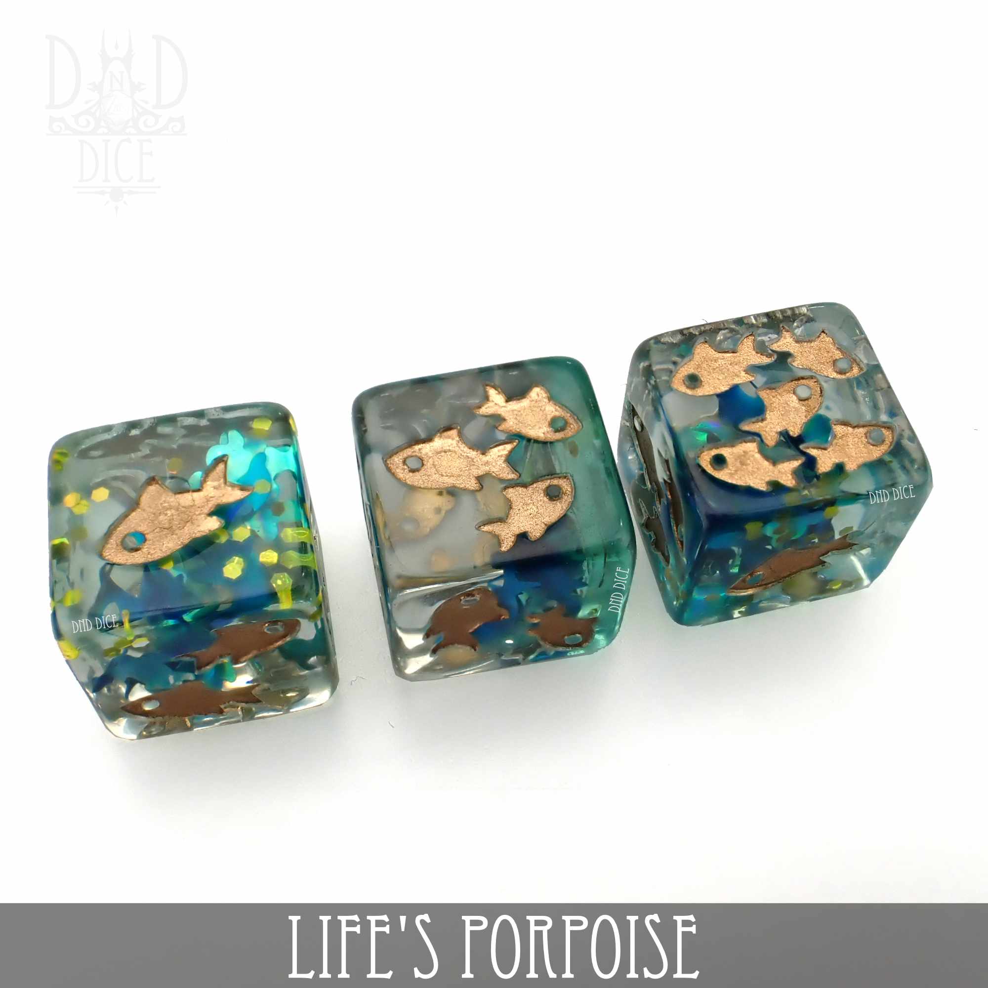 Life's Porpoise 11 Dice Set - Image 6