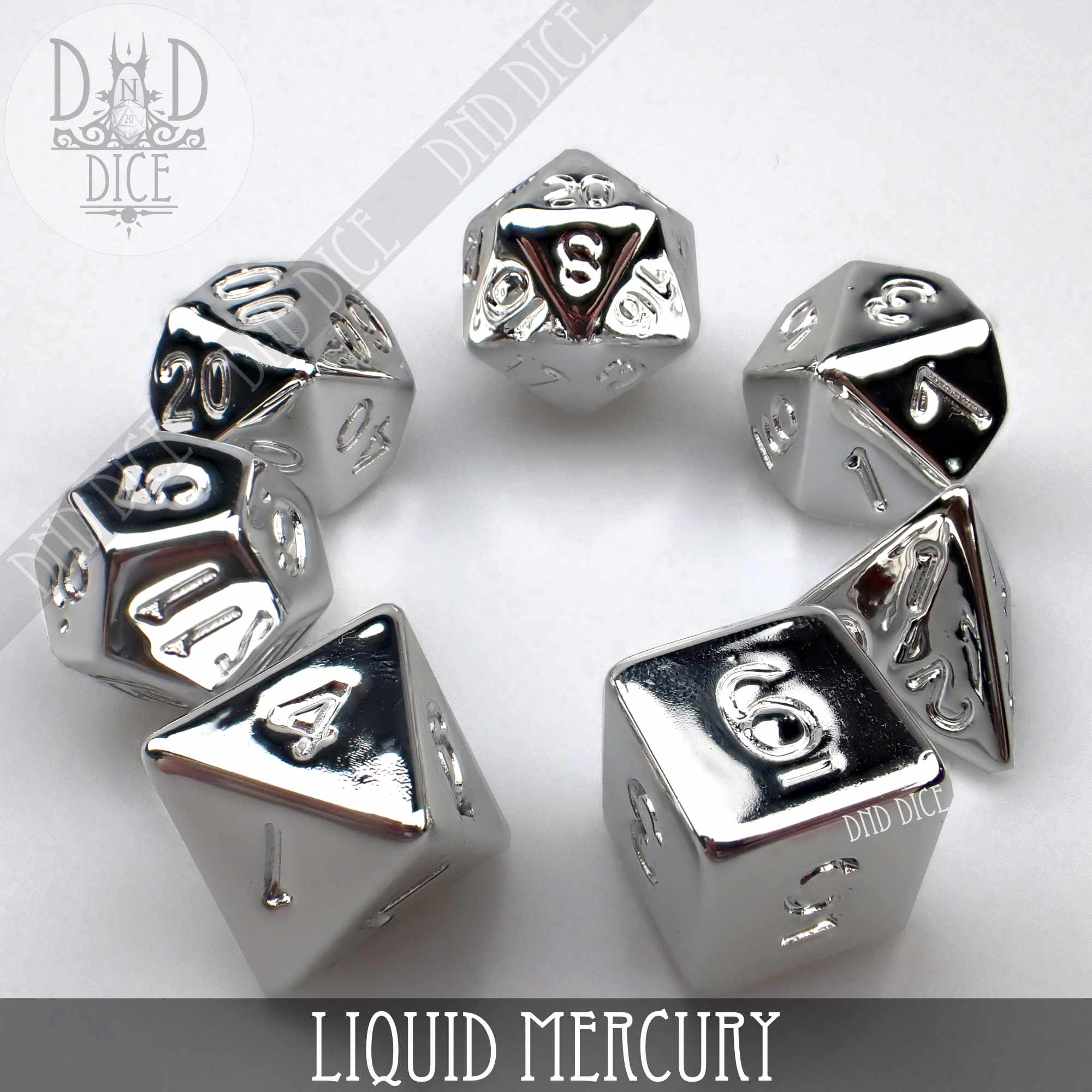 Liquid Mercury Dice Set - Image 3