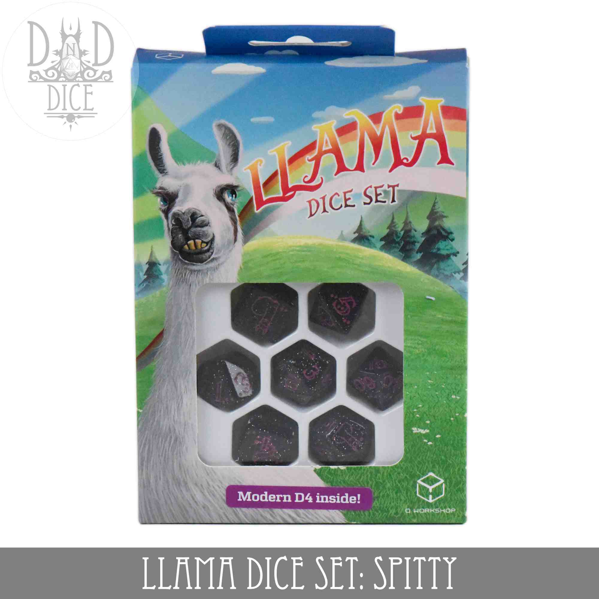 Llama Dice Set: Spitty - Image 4