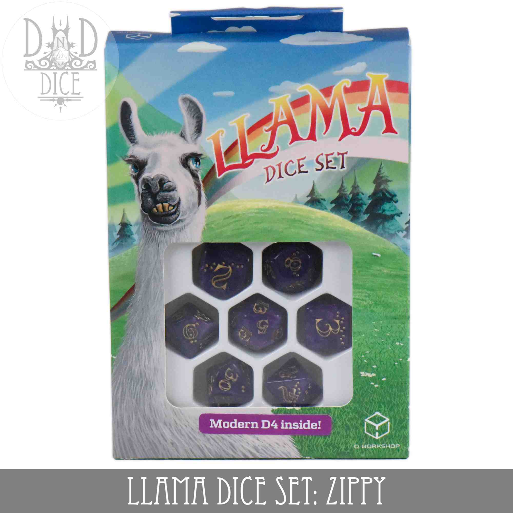 Llama Dice Set: Zippy - Image 4