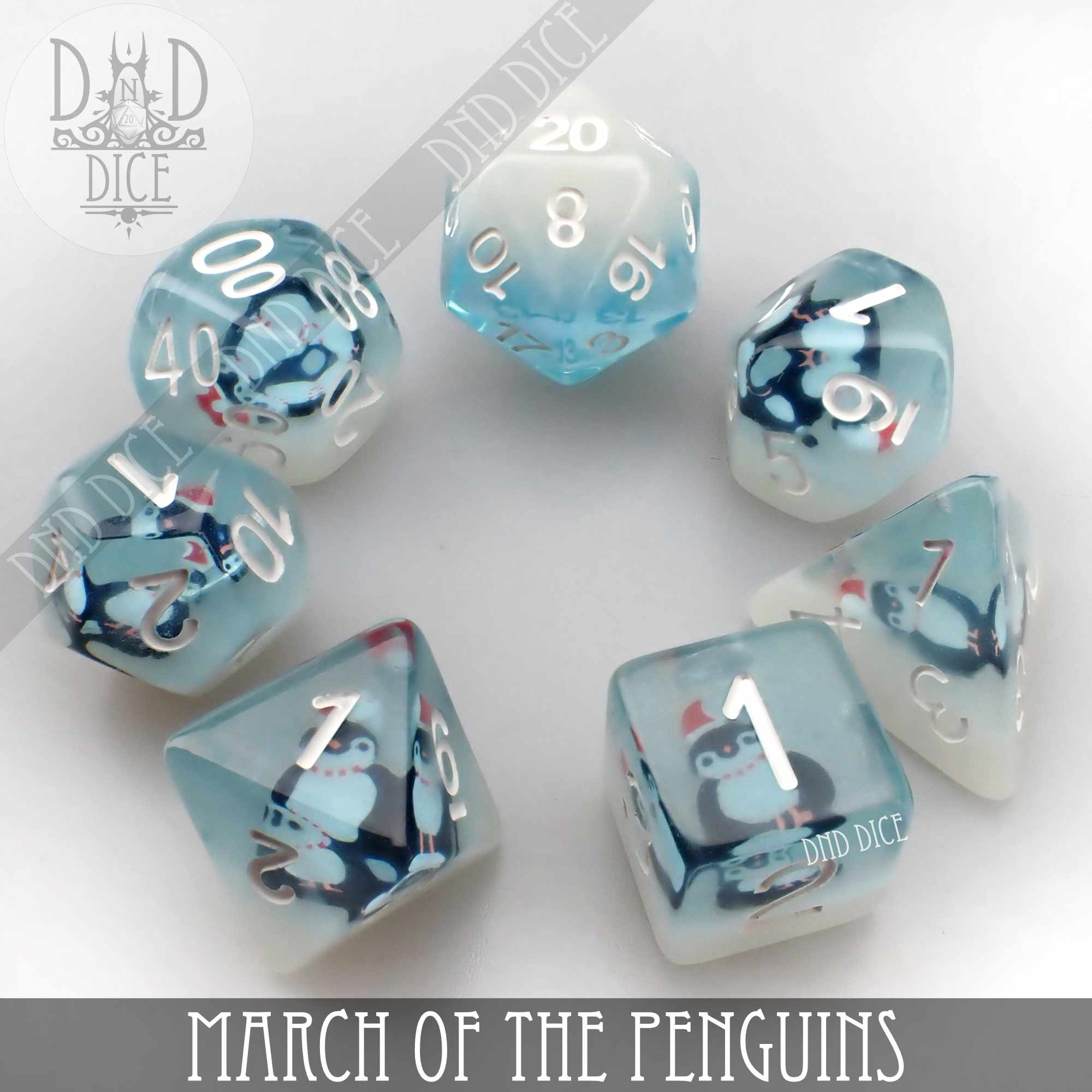 March of the Penguins Dice Set - Image 3