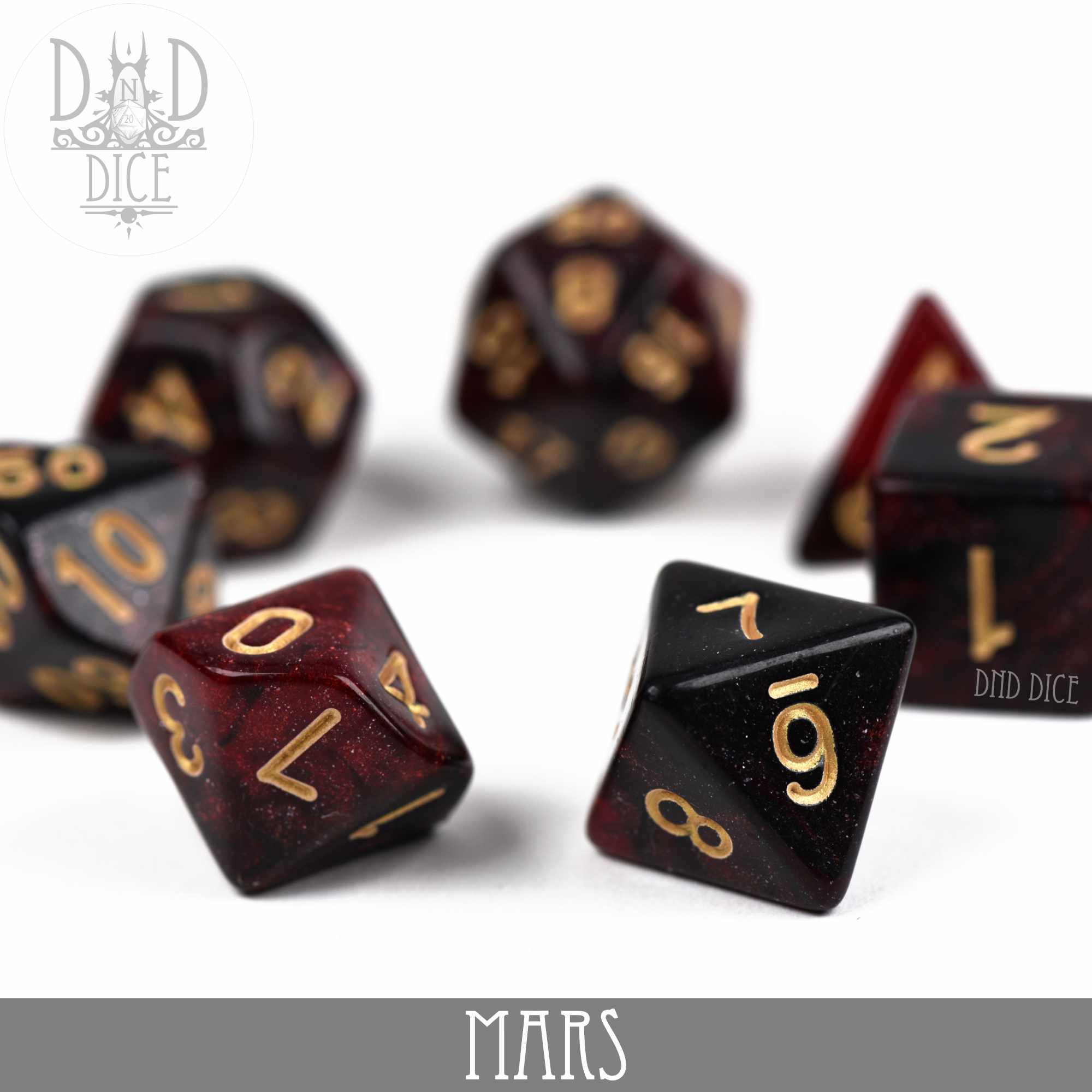 Mars Galaxy 7 or 11 Dice Set - Image 4