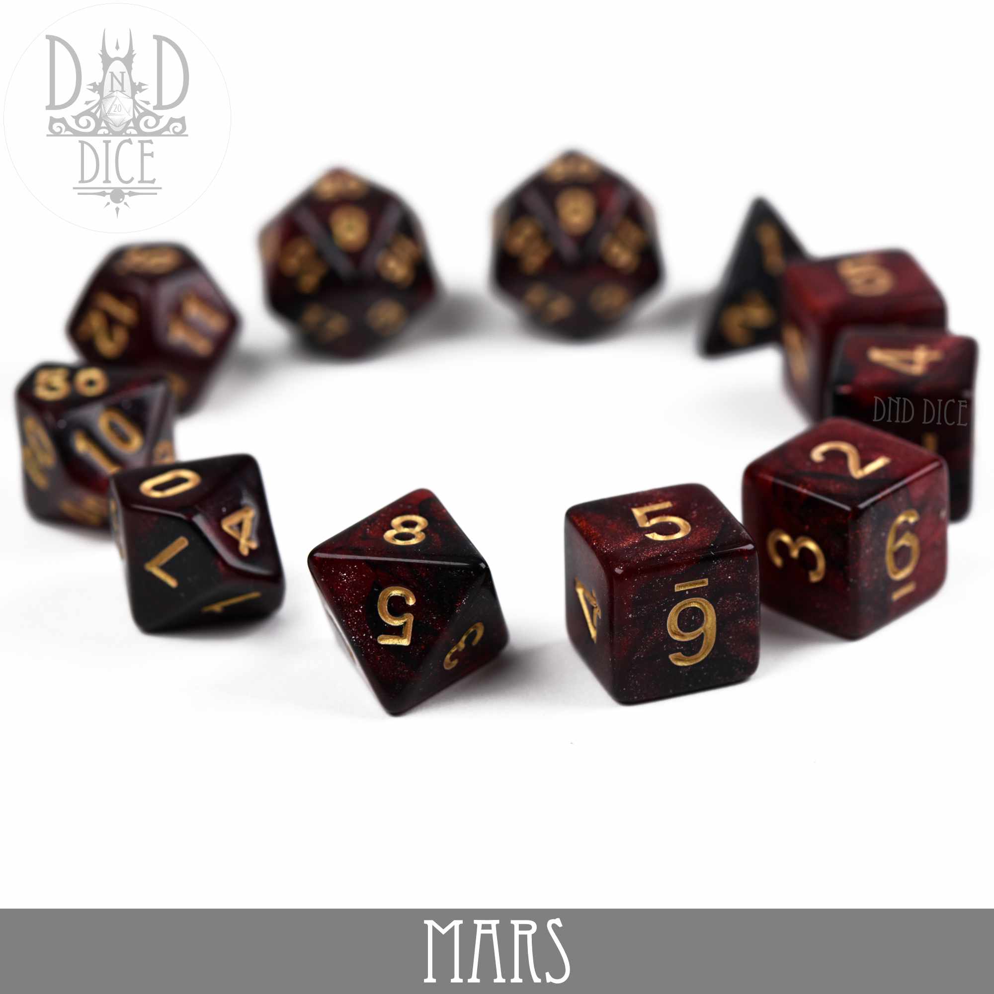 Mars Galaxy 7 or 11 Dice Set - Image 5