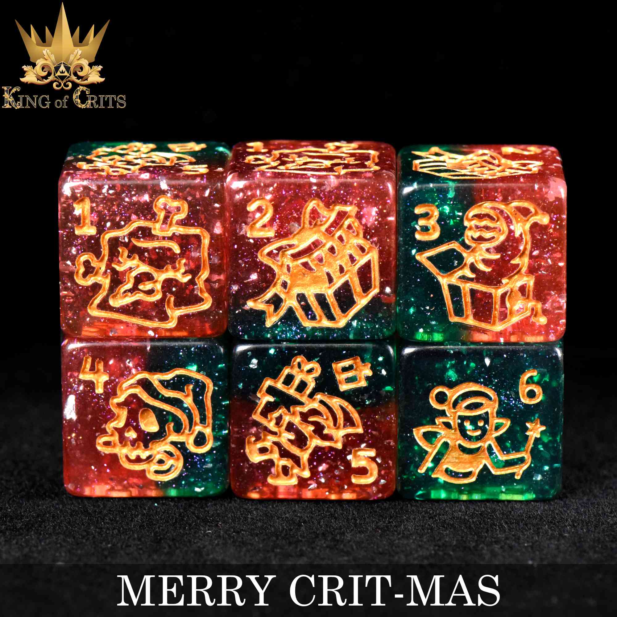 Merry Crit-Mas 11 Dice Set - Image 5