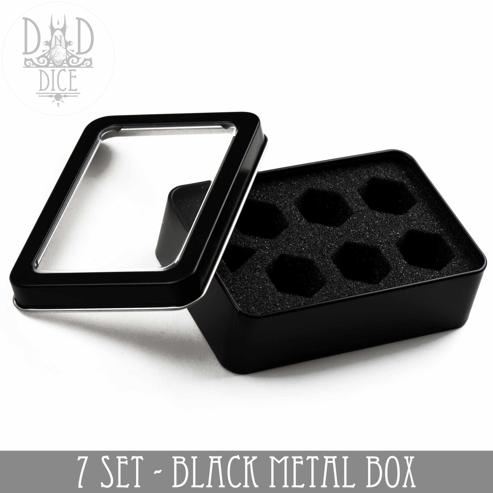 Metal Gift Box - 7 Dice Set - Image 3