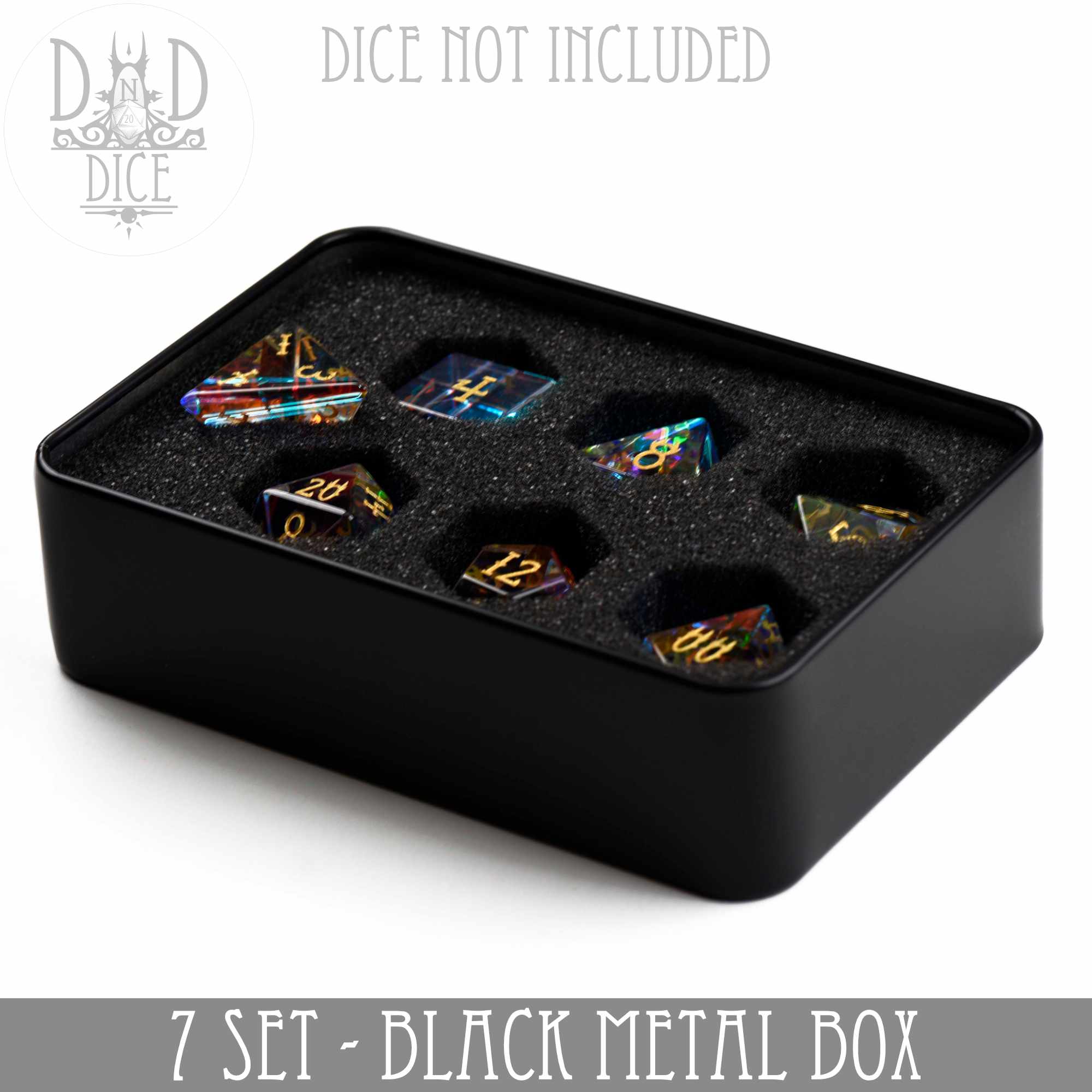 Metal Gift Box - 7 Dice Set - Image 5