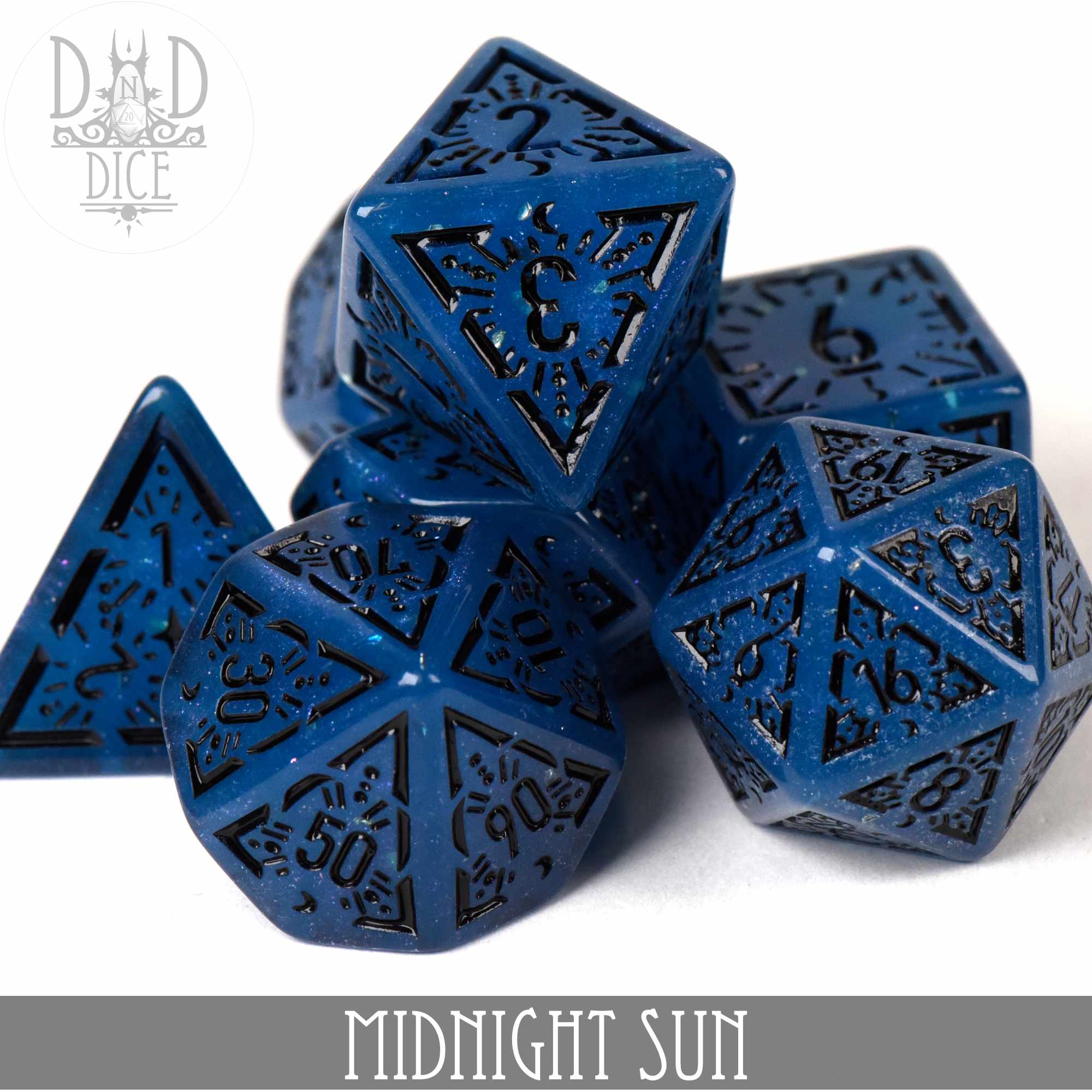 Midnight Sun Dice Set - Image 2