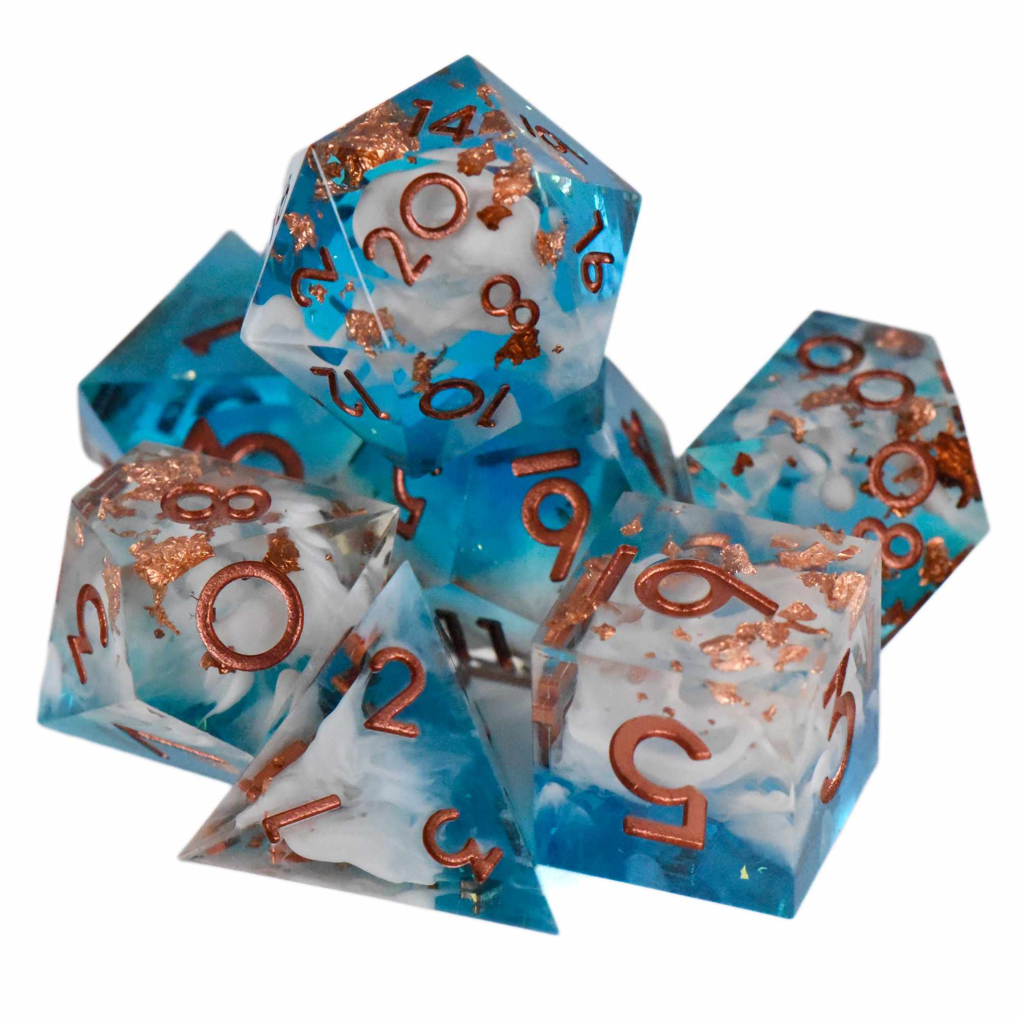 Misty River Handmade Dice Set - Image 2